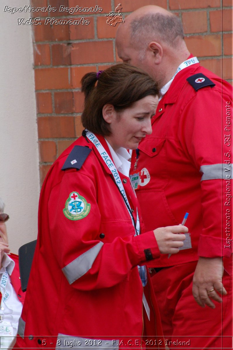 5 - 8 luglio - F.A.C.E. 2012 Ireland - Croce Rossa Italiana - Ispettorato Regionale Volontari del Soccorso del Piemonte