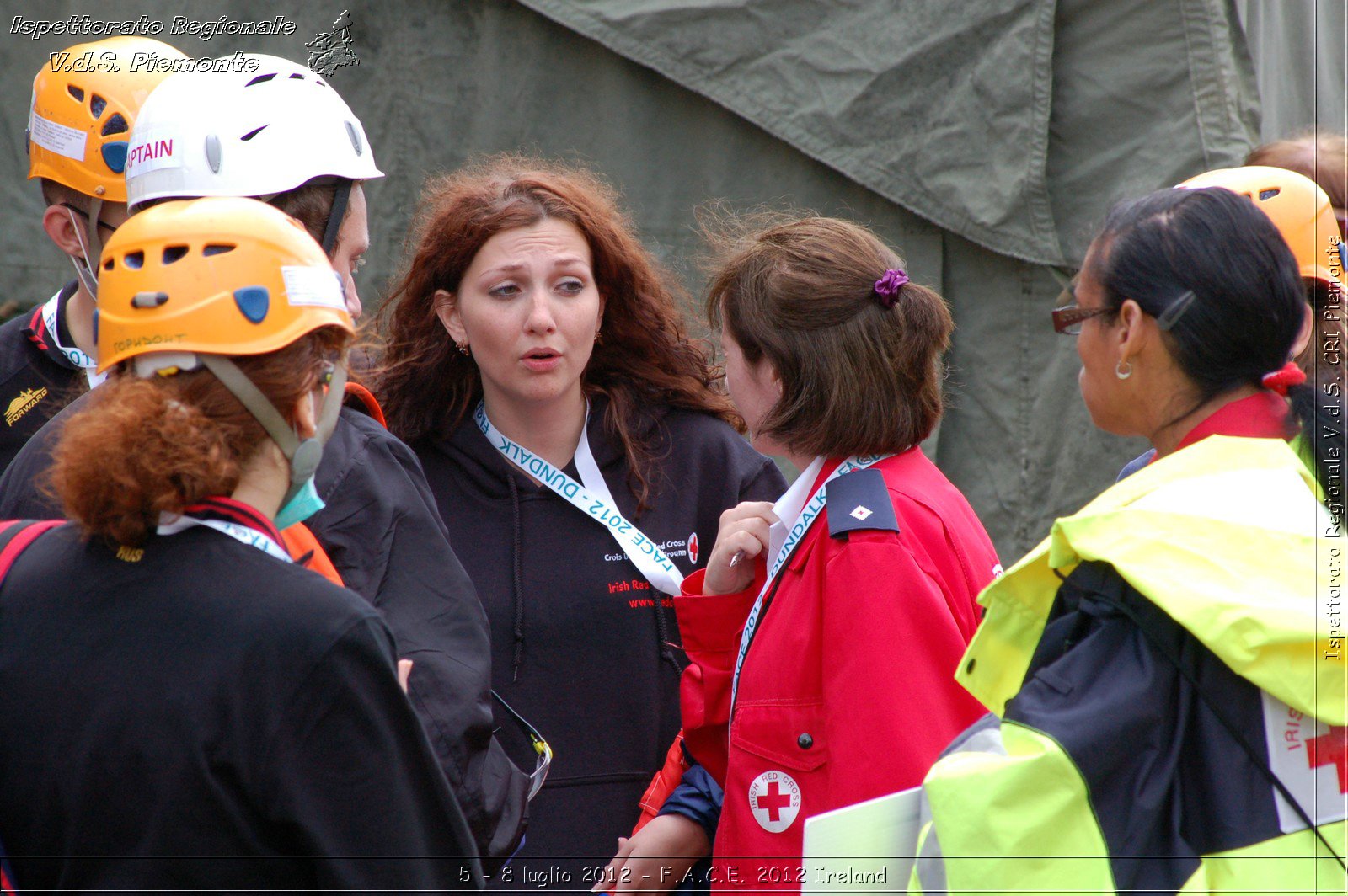 5 - 8 luglio - F.A.C.E. 2012 Ireland - Croce Rossa Italiana - Ispettorato Regionale Volontari del Soccorso del Piemonte