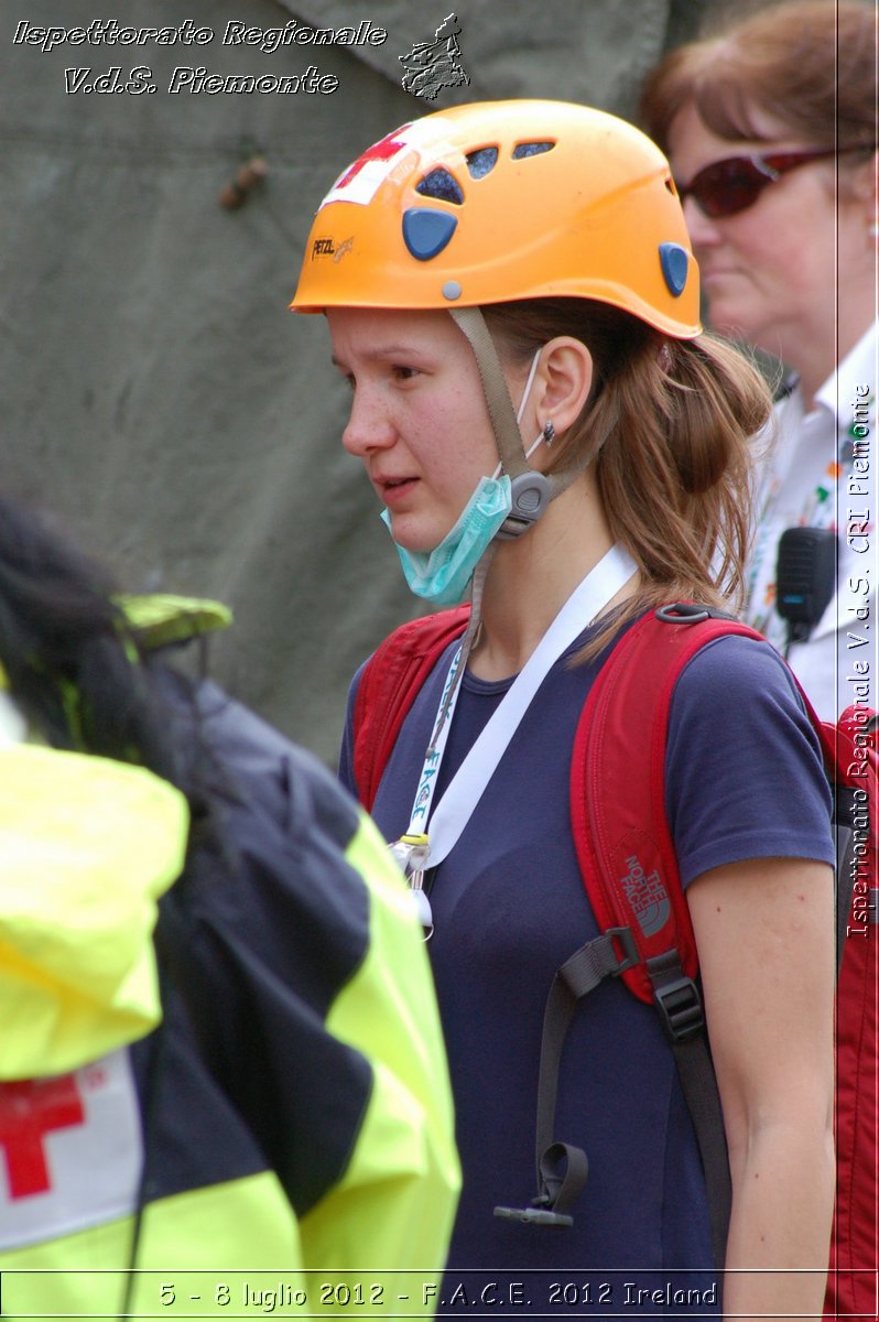 5 - 8 luglio - F.A.C.E. 2012 Ireland - Croce Rossa Italiana - Ispettorato Regionale Volontari del Soccorso del Piemonte