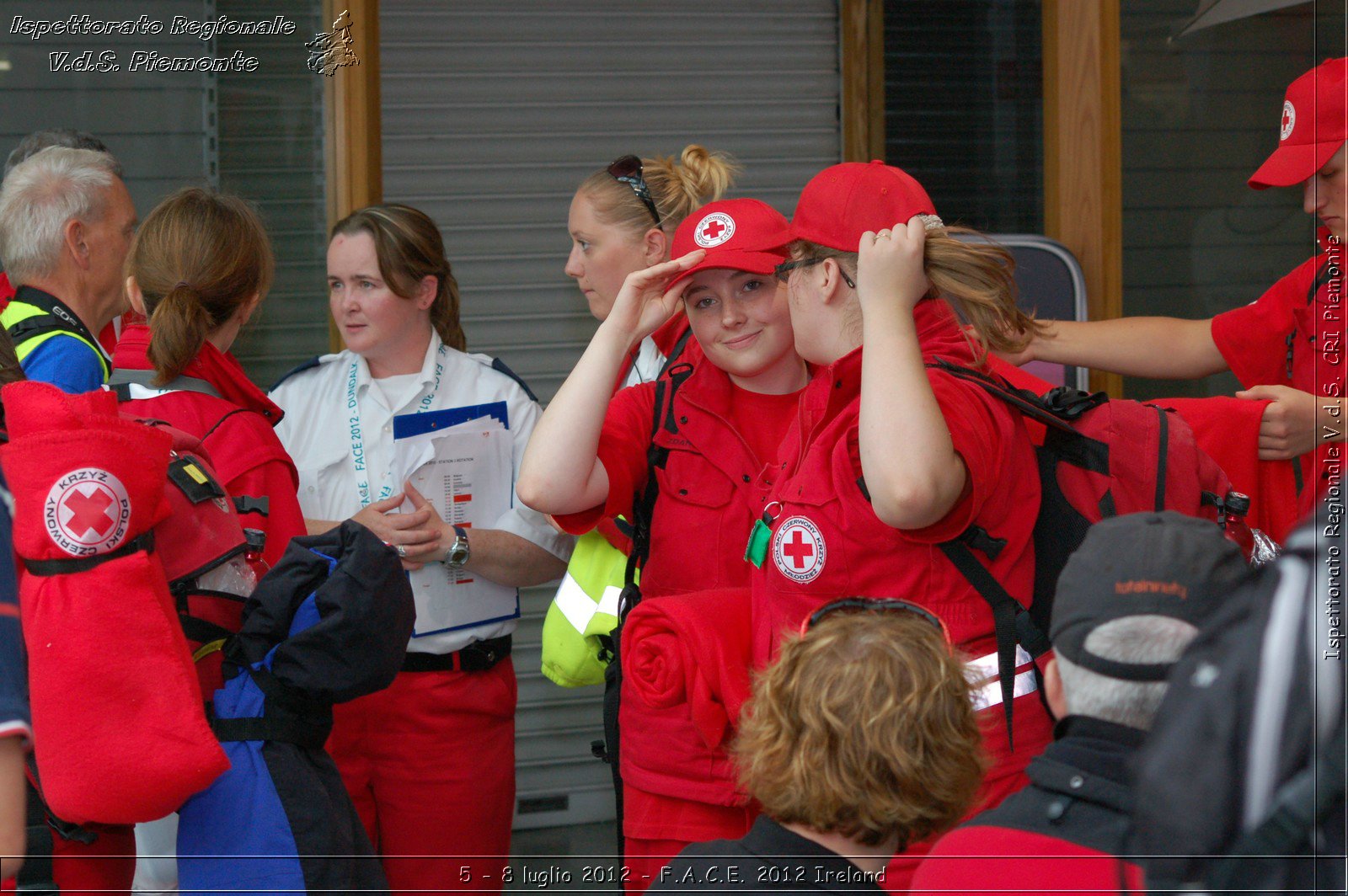 5 - 8 luglio - F.A.C.E. 2012 Ireland - Croce Rossa Italiana - Ispettorato Regionale Volontari del Soccorso del Piemonte