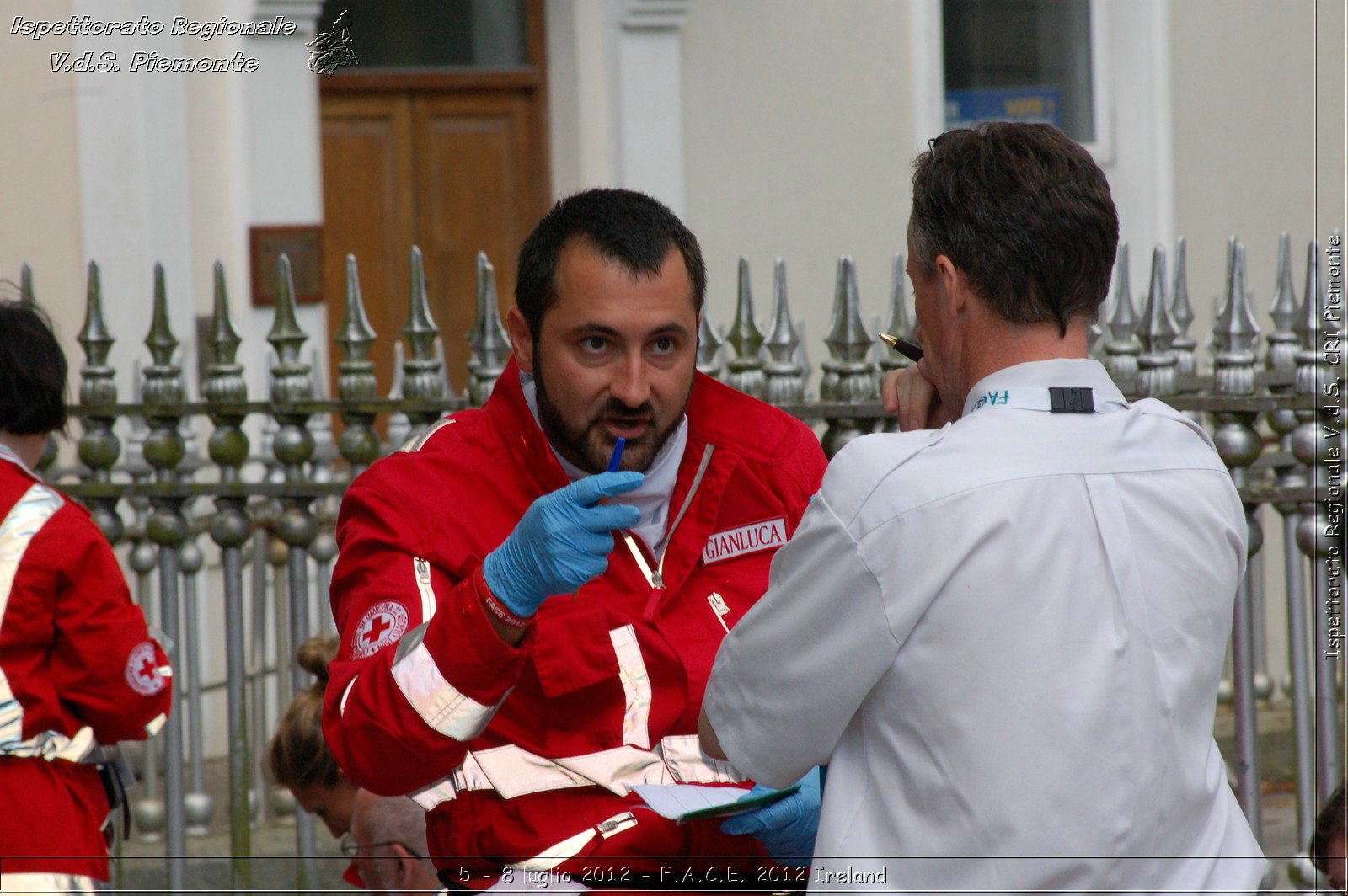 5 - 8 luglio - F.A.C.E. 2012 Ireland - Croce Rossa Italiana - Ispettorato Regionale Volontari del Soccorso del Piemonte