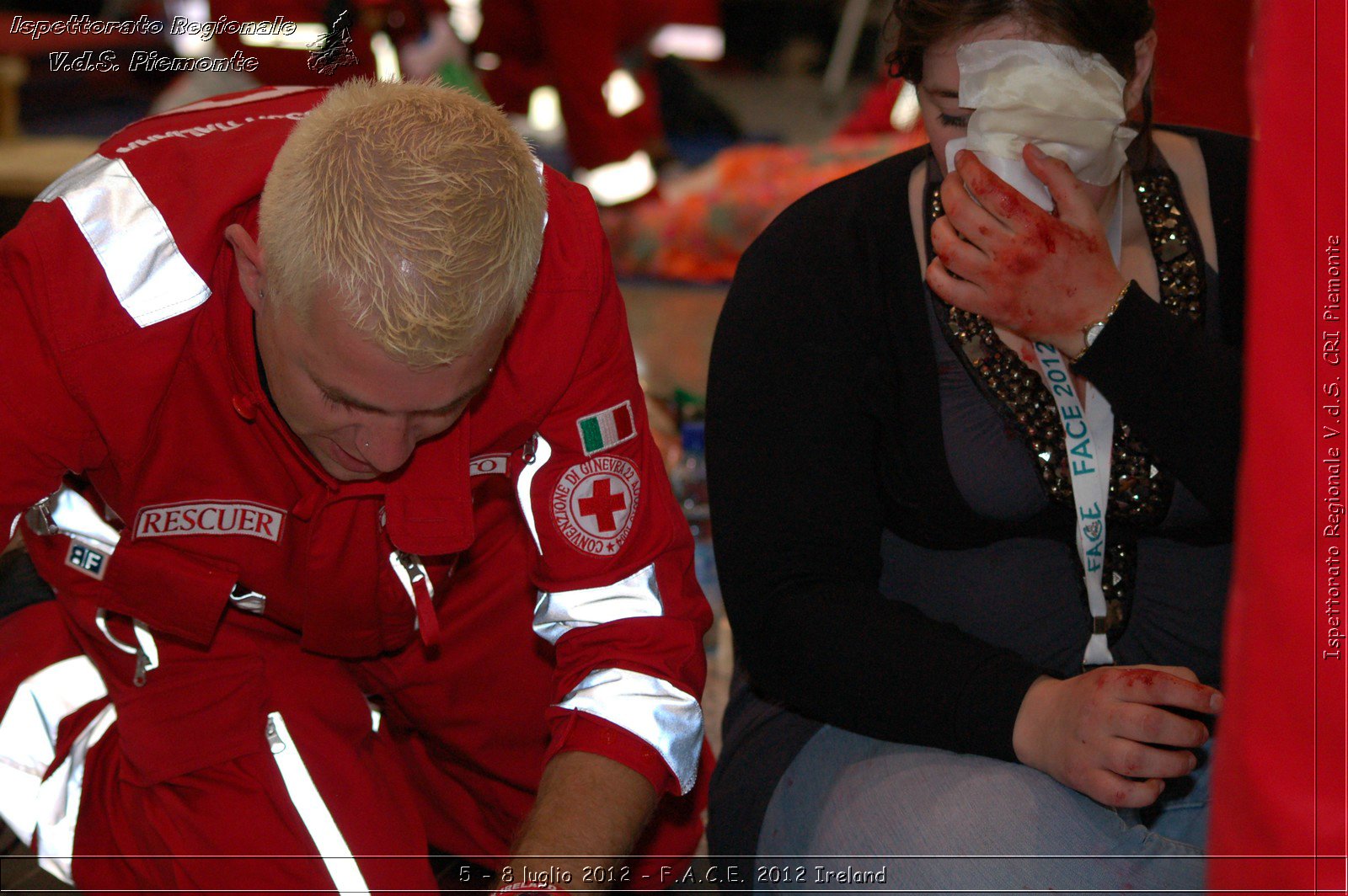 5 - 8 luglio - F.A.C.E. 2012 Ireland - Croce Rossa Italiana - Ispettorato Regionale Volontari del Soccorso del Piemonte