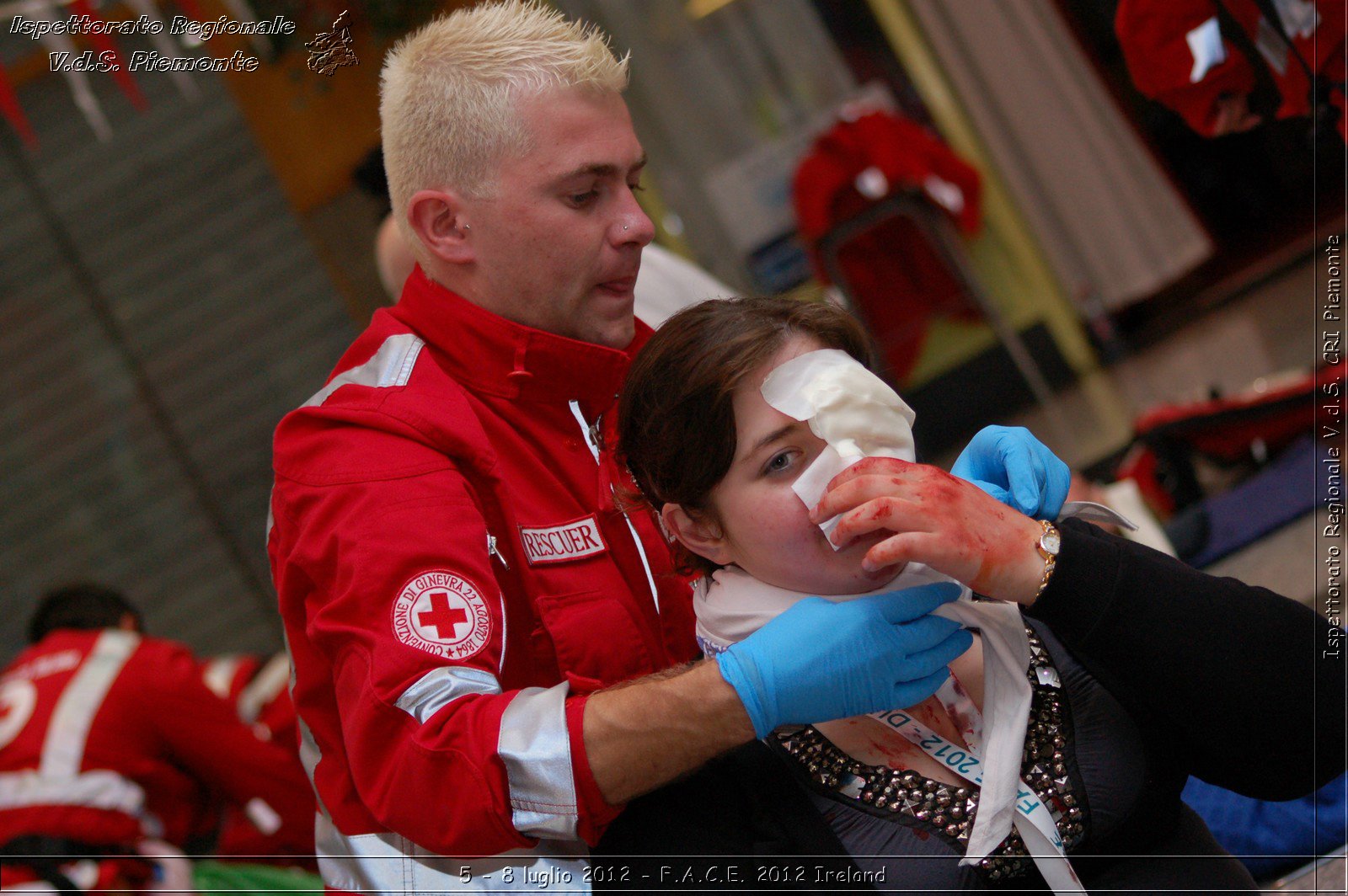 5 - 8 luglio - F.A.C.E. 2012 Ireland - Croce Rossa Italiana - Ispettorato Regionale Volontari del Soccorso del Piemonte