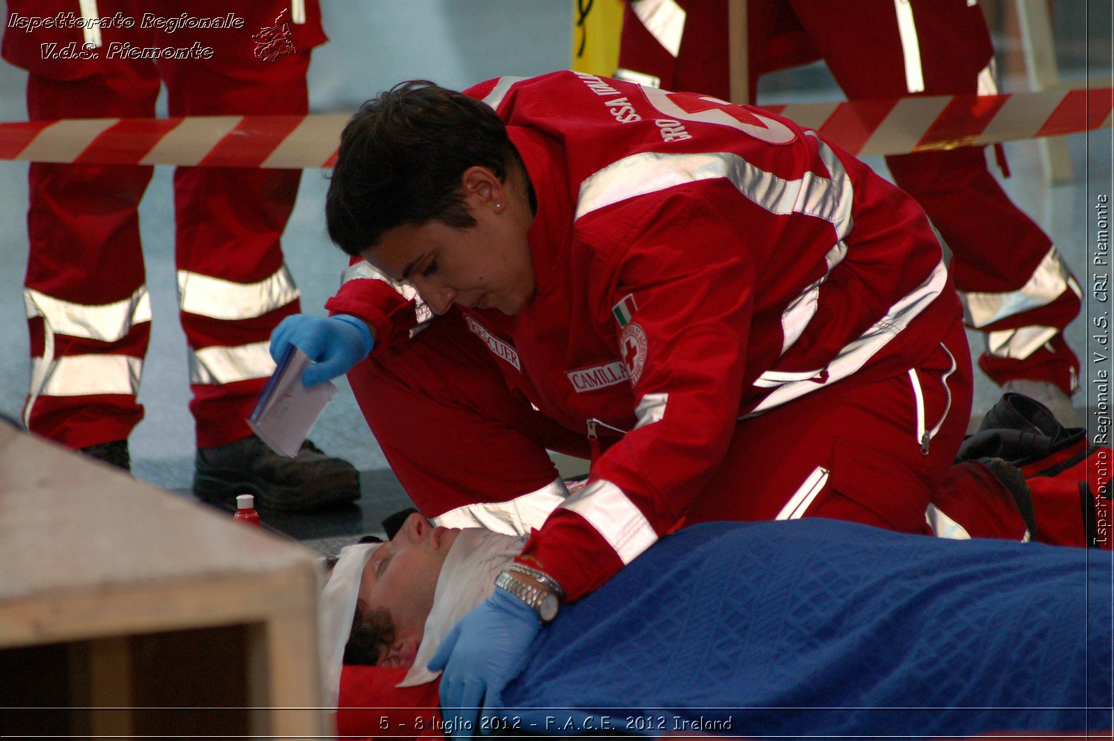 5 - 8 luglio - F.A.C.E. 2012 Ireland - Croce Rossa Italiana - Ispettorato Regionale Volontari del Soccorso del Piemonte