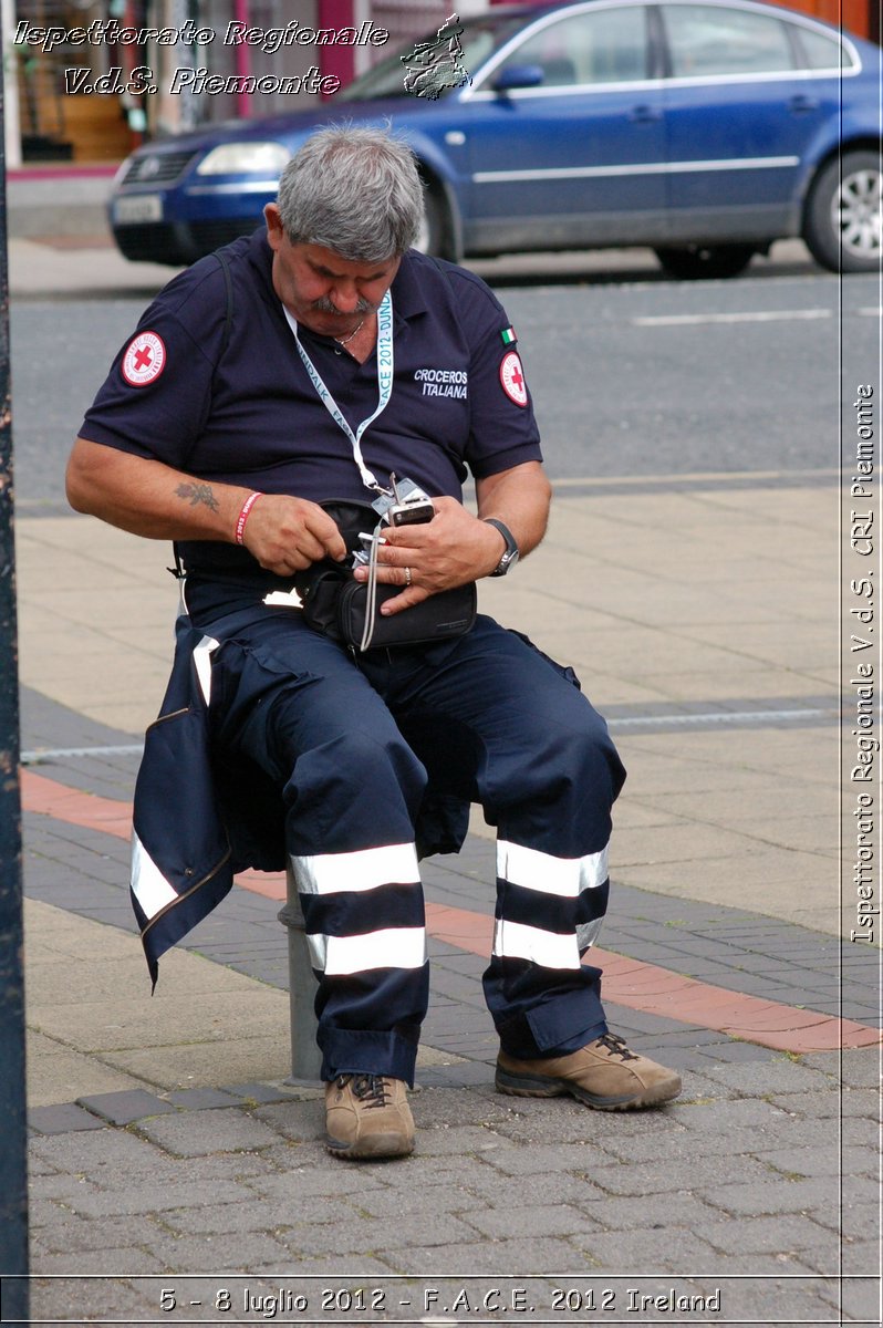 5 - 8 luglio - F.A.C.E. 2012 Ireland - Croce Rossa Italiana - Ispettorato Regionale Volontari del Soccorso del Piemonte