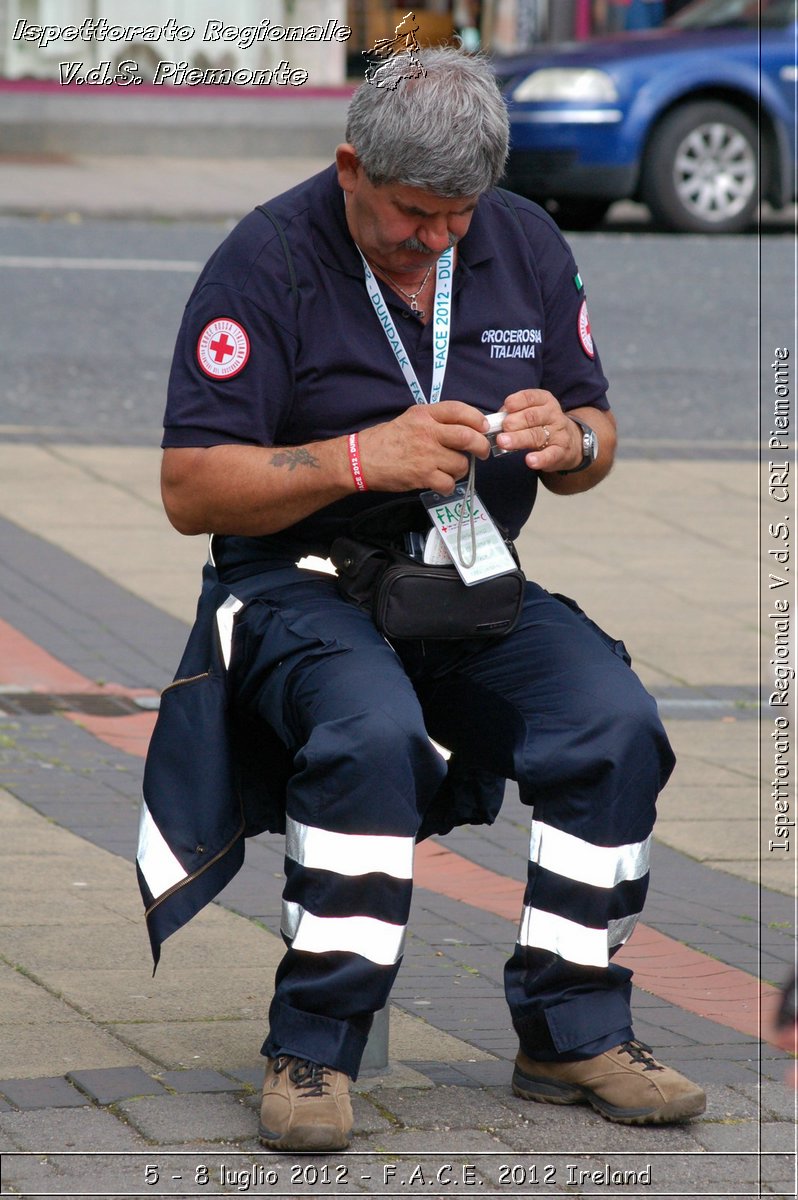 5 - 8 luglio - F.A.C.E. 2012 Ireland - Croce Rossa Italiana - Ispettorato Regionale Volontari del Soccorso del Piemonte