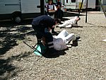 Borgomanero 02/07/2005  - Gara Regionale di Primo Soccorso - Croce Rossa Italiana - Ispettorato Regionale Volontari del Soccorso Piemonte