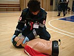 Borgomanero 02/07/2005  - Gara Regionale di Primo Soccorso - Croce Rossa Italiana - Ispettorato Regionale Volontari del Soccorso Piemonte