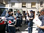 Borgomanero 02/07/2005  - Gara Regionale di Primo Soccorso - Croce Rossa Italiana - Ispettorato Regionale Volontari del Soccorso Piemonte