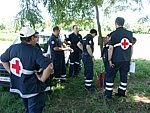 Borgomanero 02/07/2005  - Gara Regionale di Primo Soccorso - Croce Rossa Italiana - Ispettorato Regionale Volontari del Soccorso Piemonte