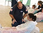 Borgomanero 02/07/2005  - Gara Regionale di Primo Soccorso - Croce Rossa Italiana - Ispettorato Regionale Volontari del Soccorso Piemonte