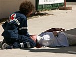 Borgomanero 02/07/2005  - Gara Regionale di Primo Soccorso - Croce Rossa Italiana - Ispettorato Regionale Volontari del Soccorso Piemonte