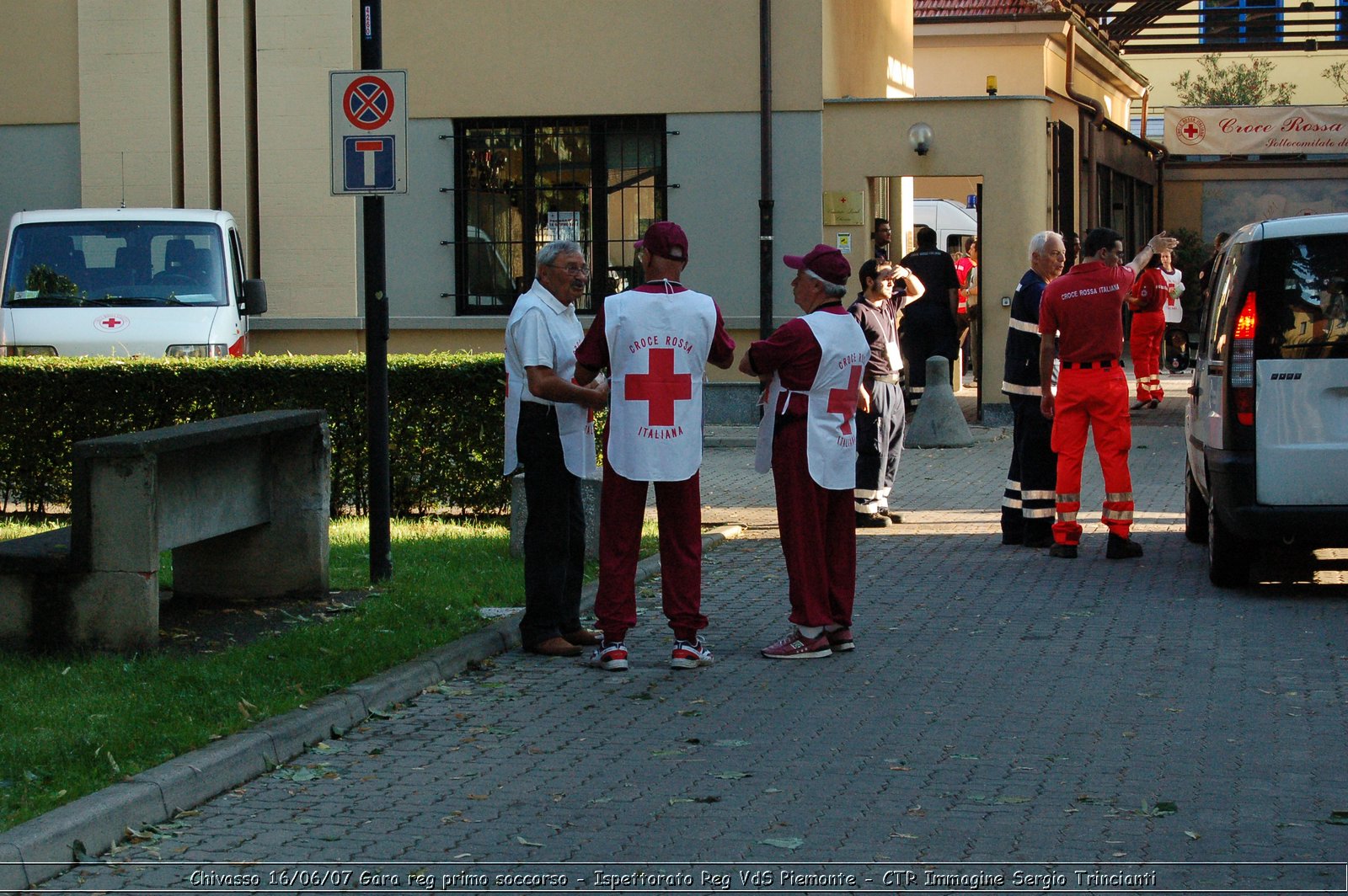 Chivasso - 16 giugno 2007 - Gara Regionale di Primo Soccorso  - Croce Rossa Italiana - Ispettorato Regionale Volontari del Soccorso Piemonte
