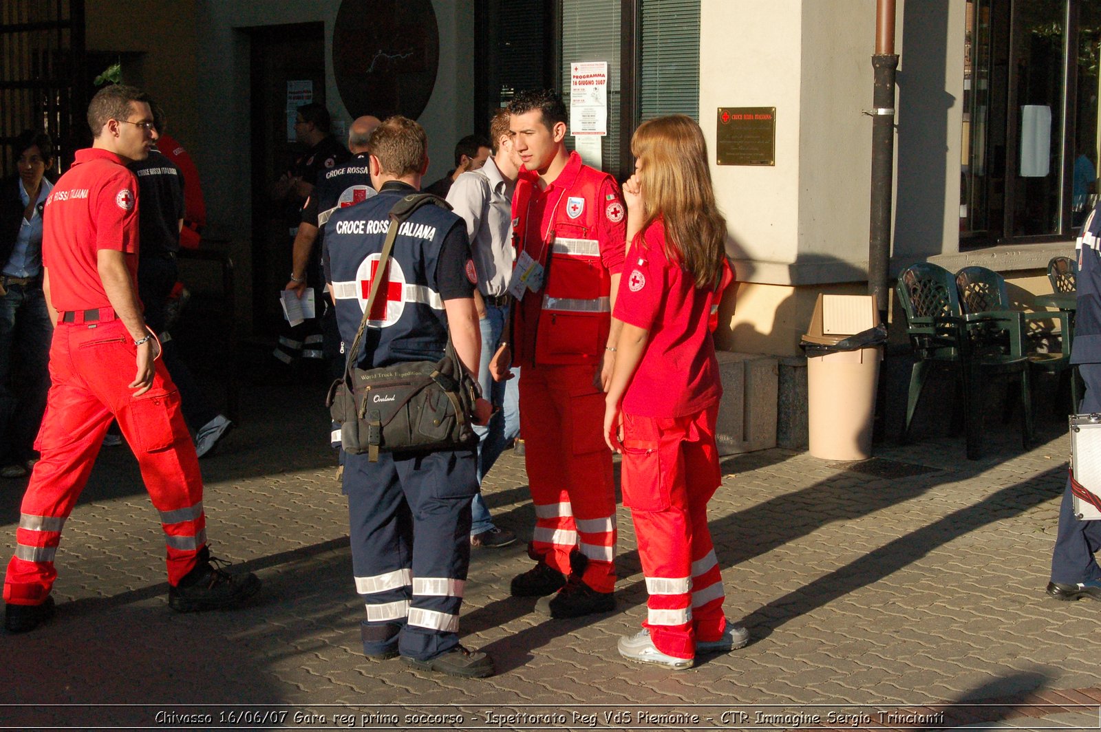 Chivasso - 16 giugno 2007 - Gara Regionale di Primo Soccorso  - Croce Rossa Italiana - Ispettorato Regionale Volontari del Soccorso Piemonte