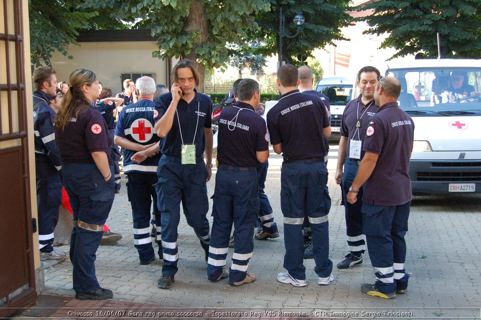 Chivasso - 16 giugno 2007 - Gara Regionale di Primo Soccorso  - Croce Rossa Italiana - Ispettorato Regionale Volontari del Soccorso Piemonte