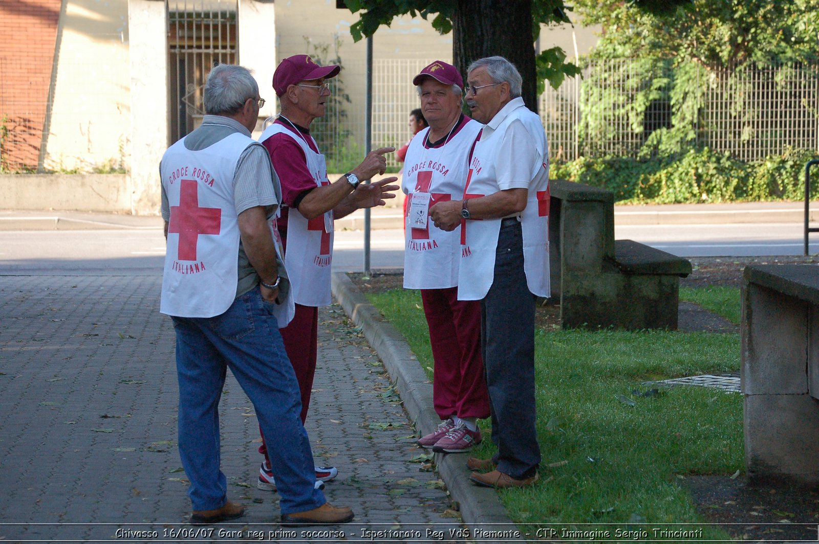Chivasso - 16 giugno 2007 - Gara Regionale di Primo Soccorso  - Croce Rossa Italiana - Ispettorato Regionale Volontari del Soccorso Piemonte