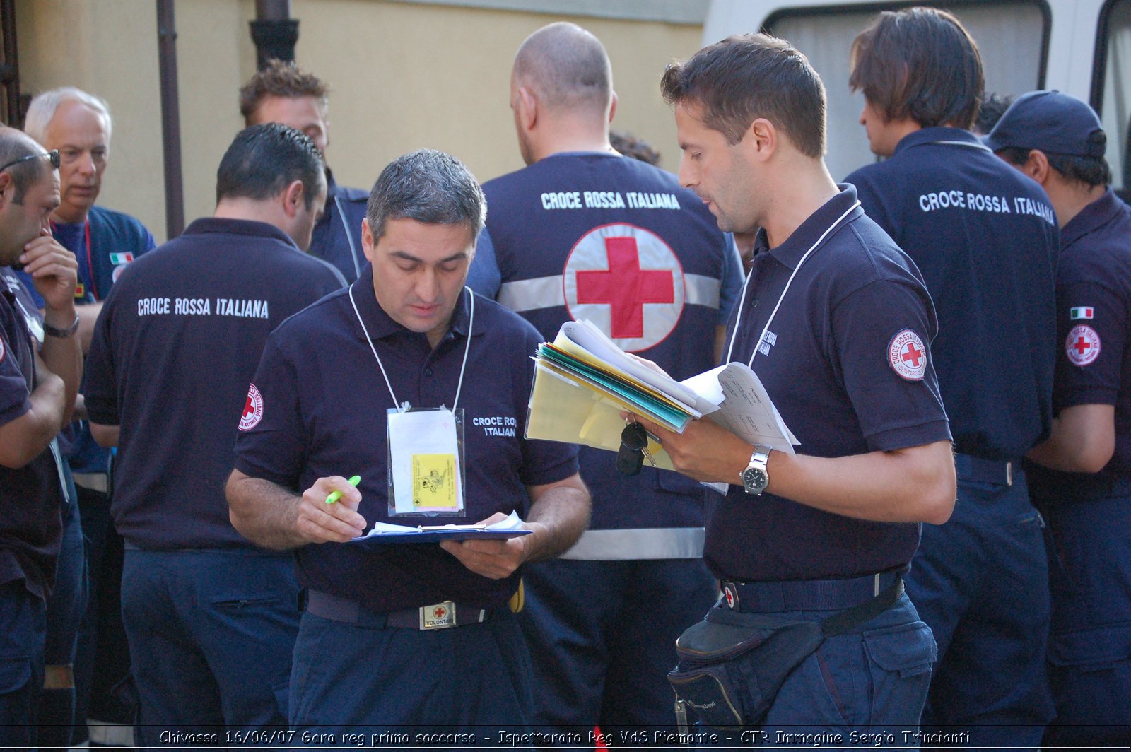 Chivasso - 16 giugno 2007 - Gara Regionale di Primo Soccorso  - Croce Rossa Italiana - Ispettorato Regionale Volontari del Soccorso Piemonte