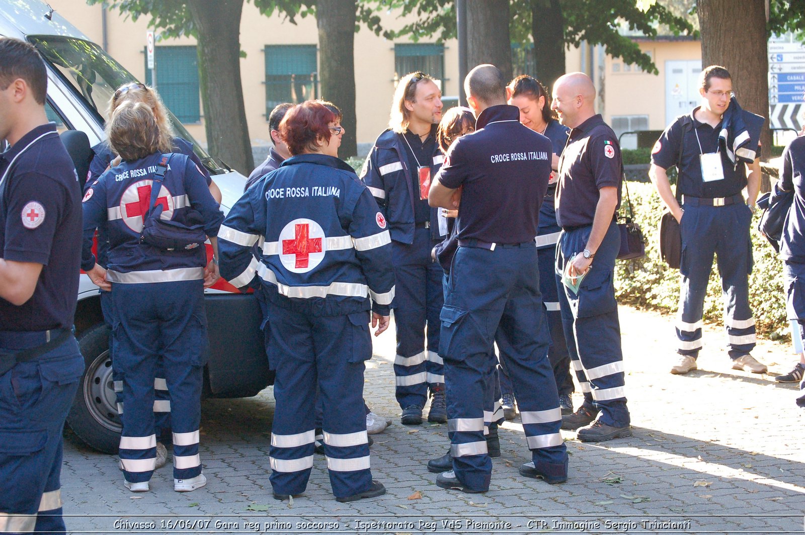 Chivasso - 16 giugno 2007 - Gara Regionale di Primo Soccorso  - Croce Rossa Italiana - Ispettorato Regionale Volontari del Soccorso Piemonte