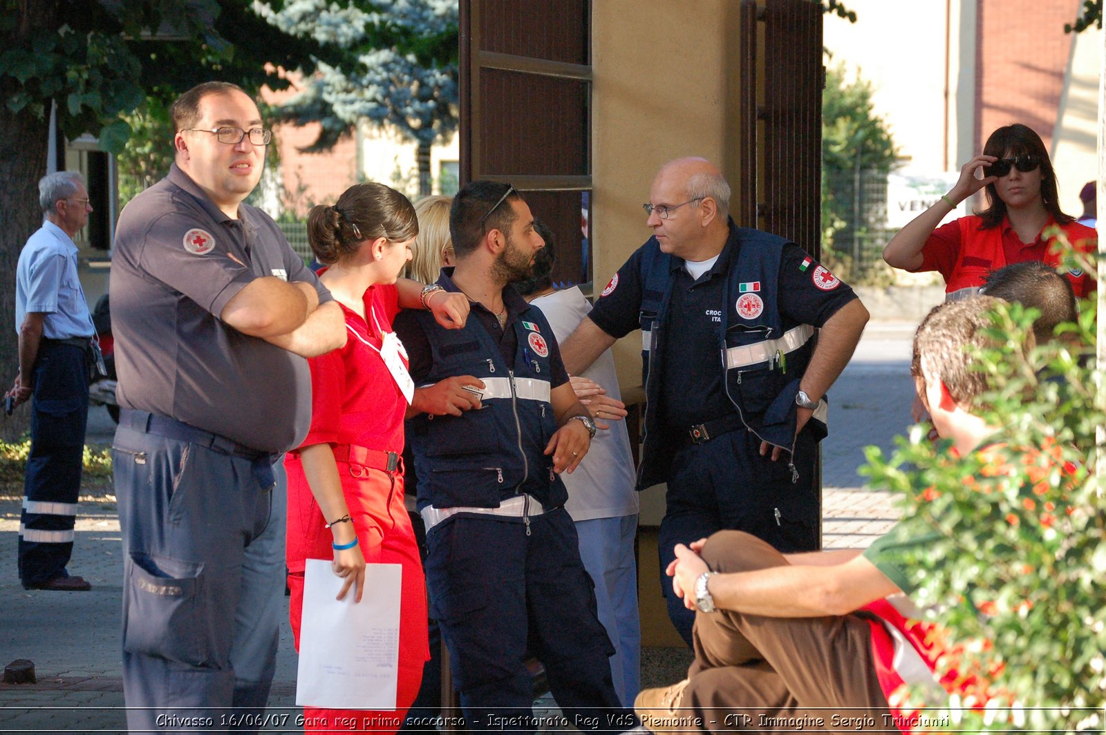 Chivasso - 16 giugno 2007 - Gara Regionale di Primo Soccorso  - Croce Rossa Italiana - Ispettorato Regionale Volontari del Soccorso Piemonte