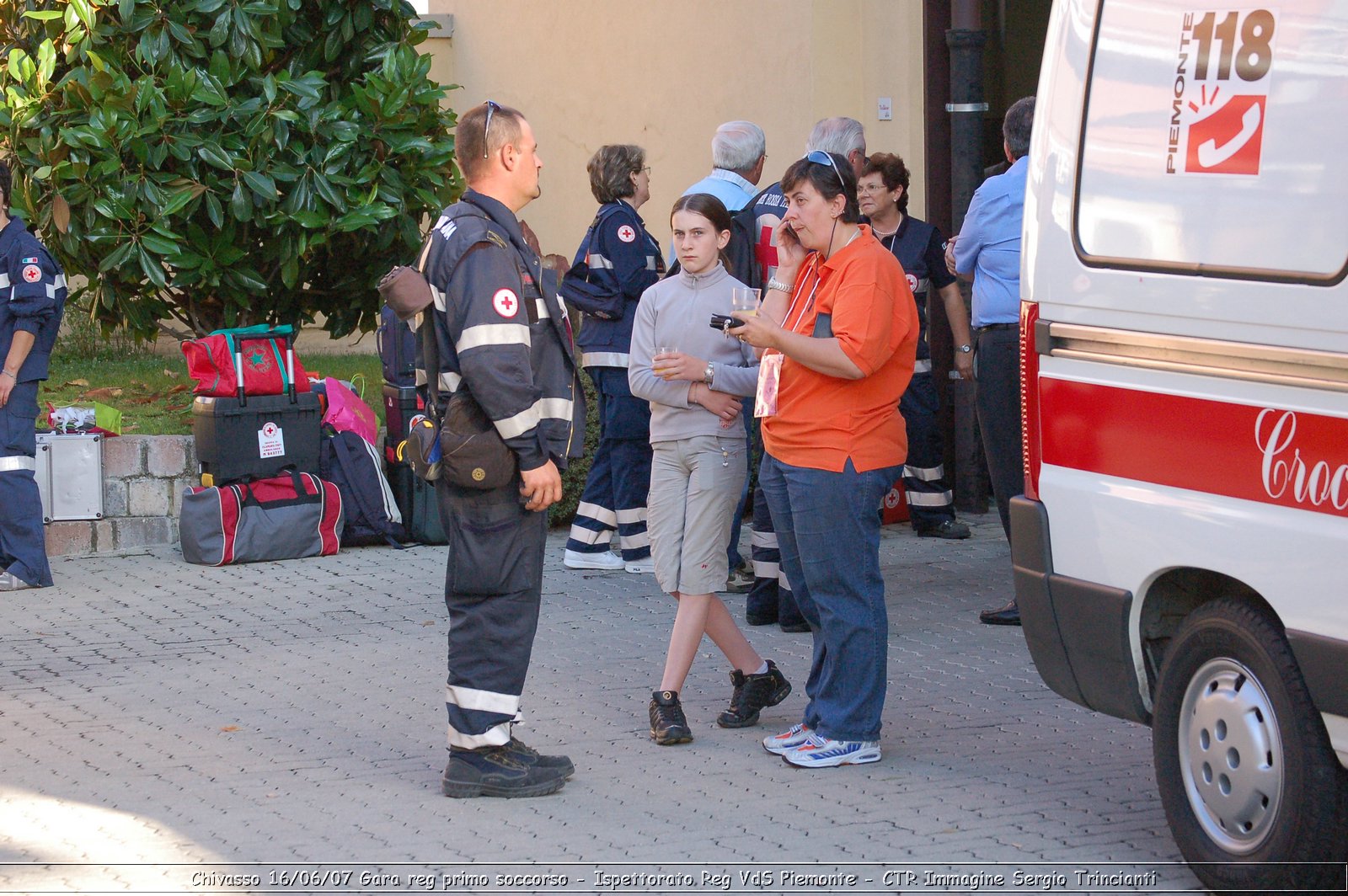 Chivasso - 16 giugno 2007 - Gara Regionale di Primo Soccorso  - Croce Rossa Italiana - Ispettorato Regionale Volontari del Soccorso Piemonte