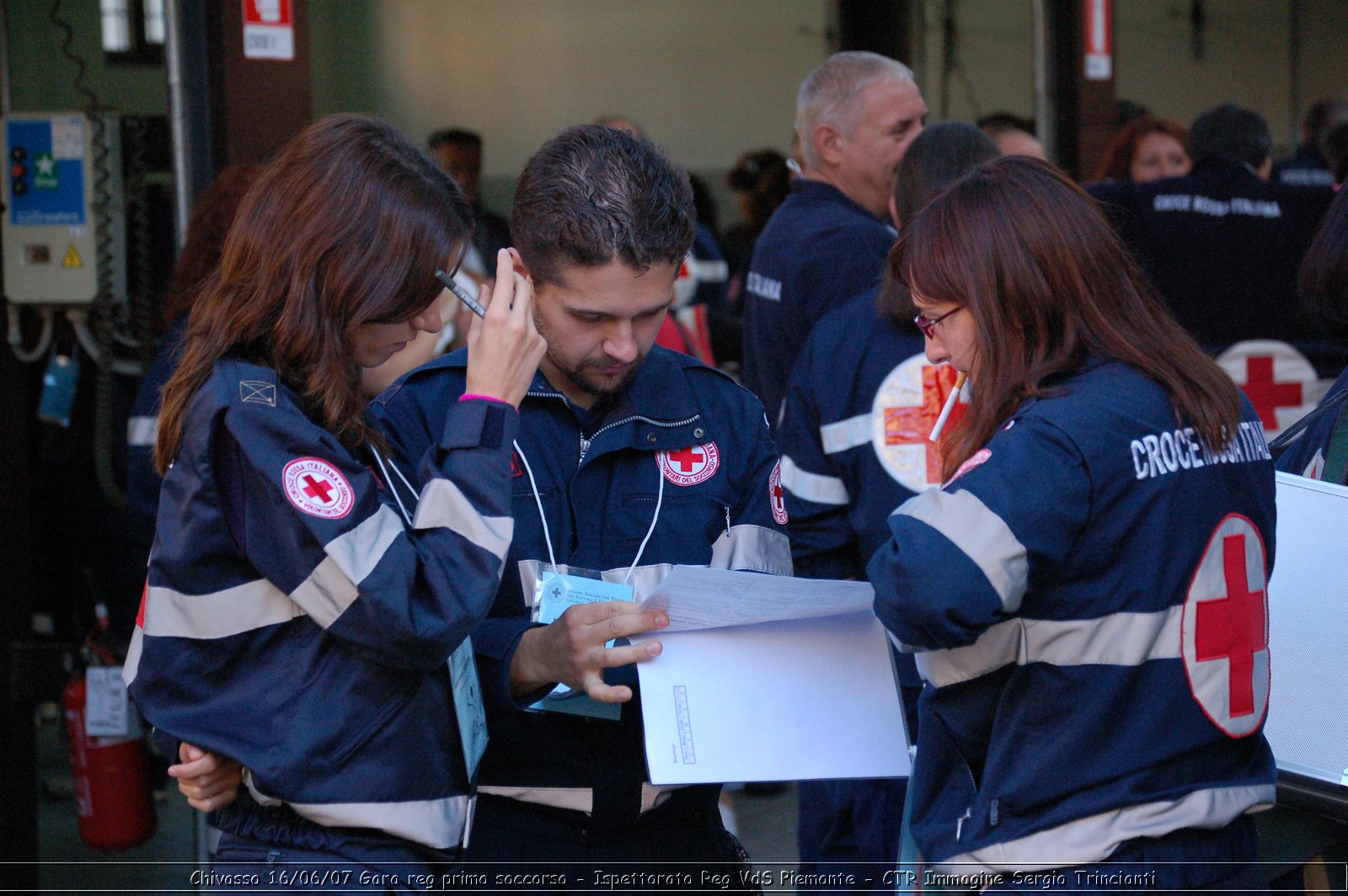 Chivasso - 16 giugno 2007 - Gara Regionale di Primo Soccorso  - Croce Rossa Italiana - Ispettorato Regionale Volontari del Soccorso Piemonte