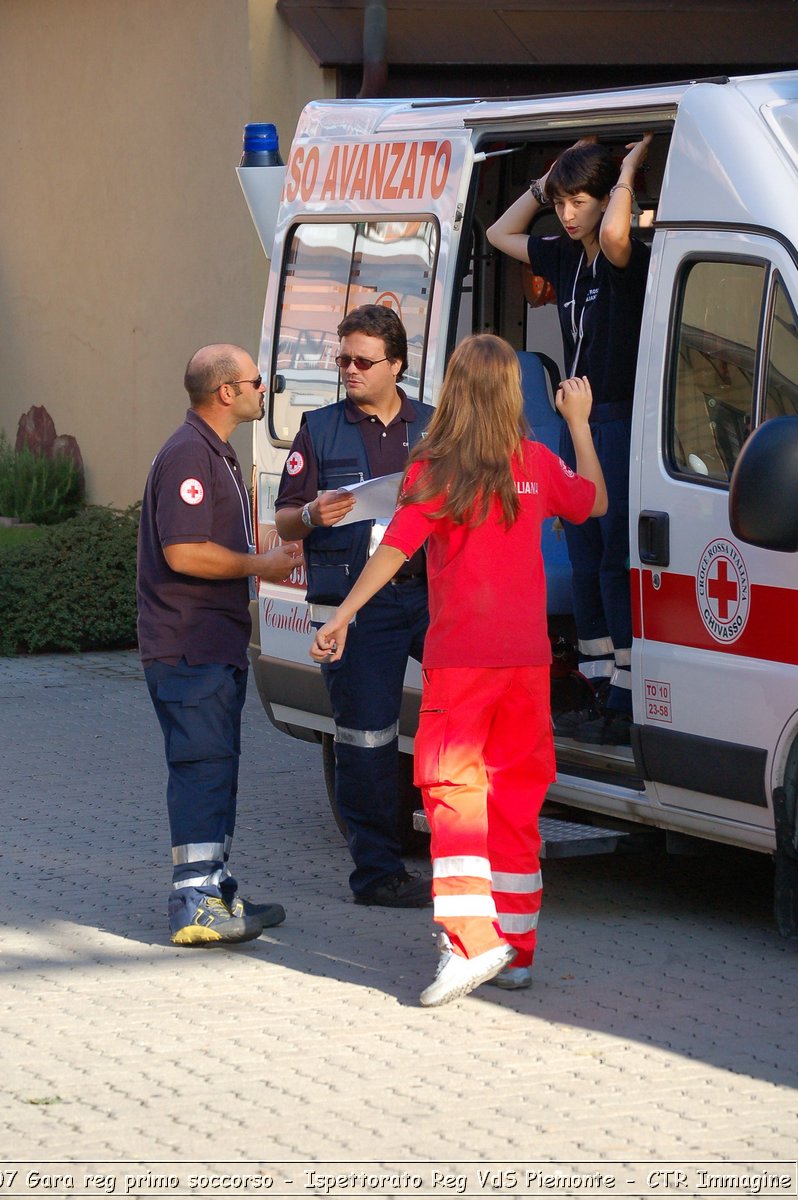 Chivasso - 16 giugno 2007 - Gara Regionale di Primo Soccorso  - Croce Rossa Italiana - Ispettorato Regionale Volontari del Soccorso Piemonte
