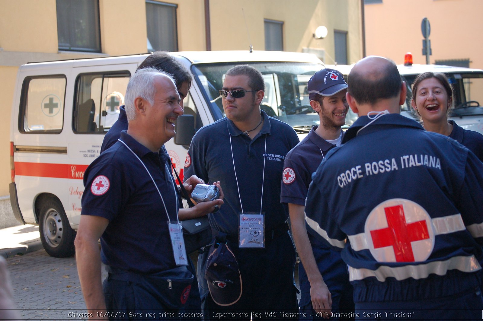 Chivasso - 16 giugno 2007 - Gara Regionale di Primo Soccorso  - Croce Rossa Italiana - Ispettorato Regionale Volontari del Soccorso Piemonte
