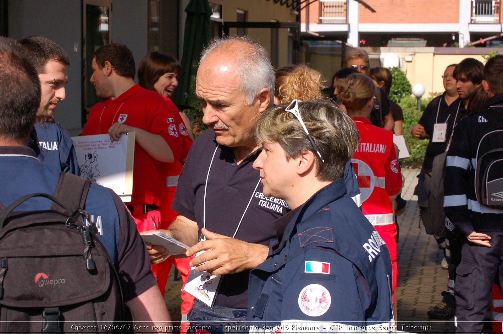 Chivasso - 16 giugno 2007 - Gara Regionale di Primo Soccorso  - Croce Rossa Italiana - Ispettorato Regionale Volontari del Soccorso Piemonte