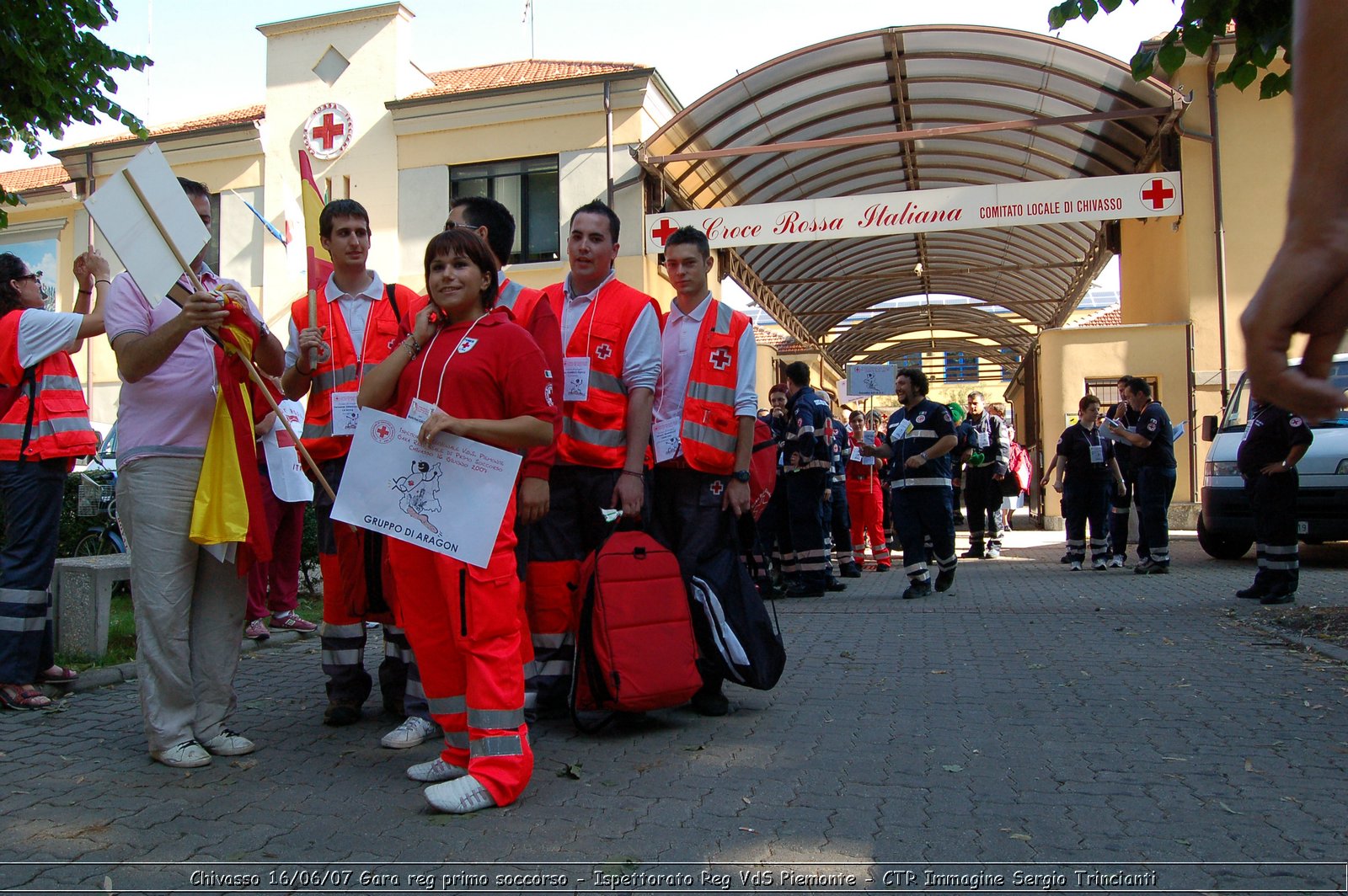 Chivasso - 16 giugno 2007 - Gara Regionale di Primo Soccorso  - Croce Rossa Italiana - Ispettorato Regionale Volontari del Soccorso Piemonte