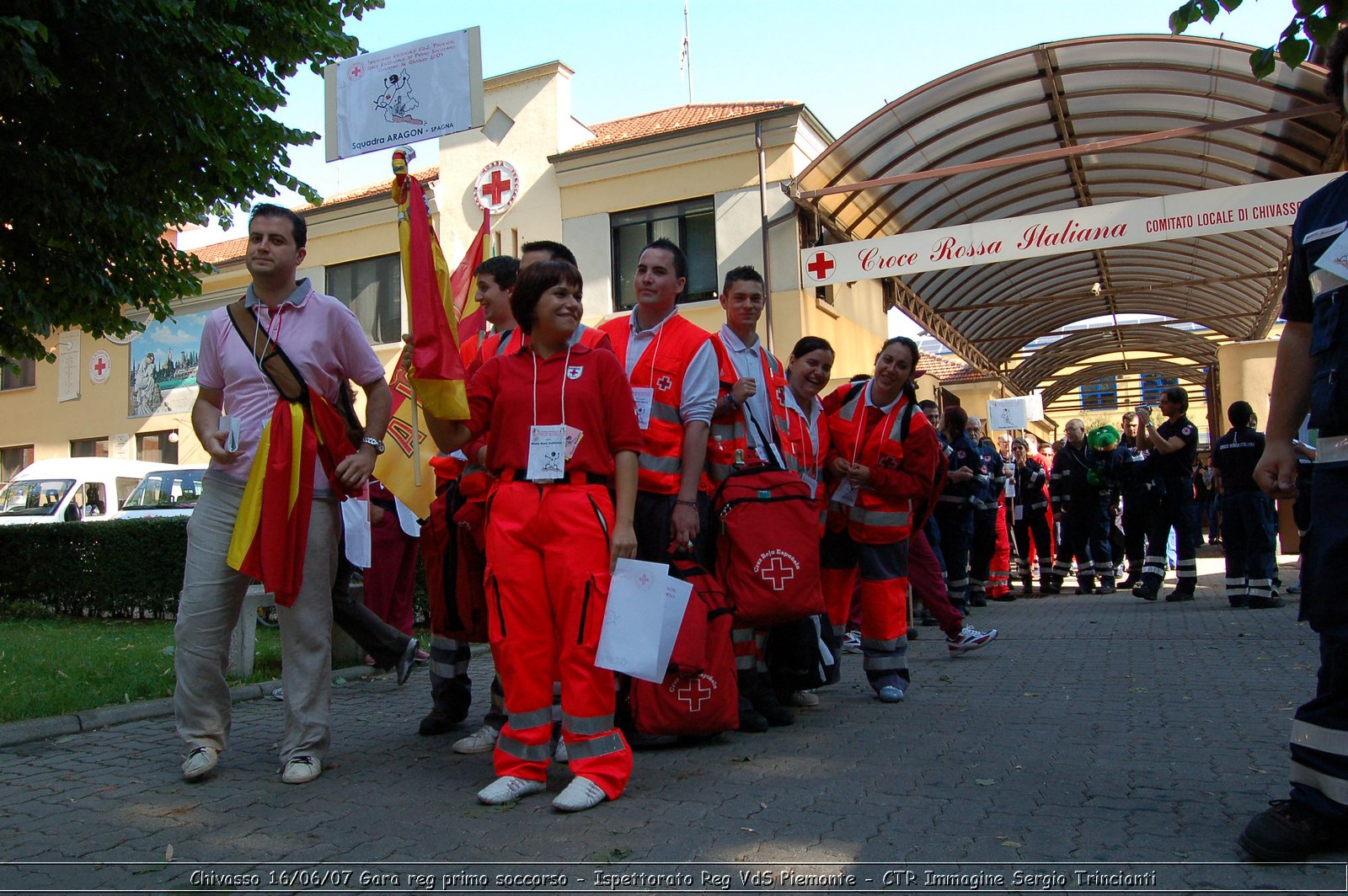 Chivasso - 16 giugno 2007 - Gara Regionale di Primo Soccorso  - Croce Rossa Italiana - Ispettorato Regionale Volontari del Soccorso Piemonte