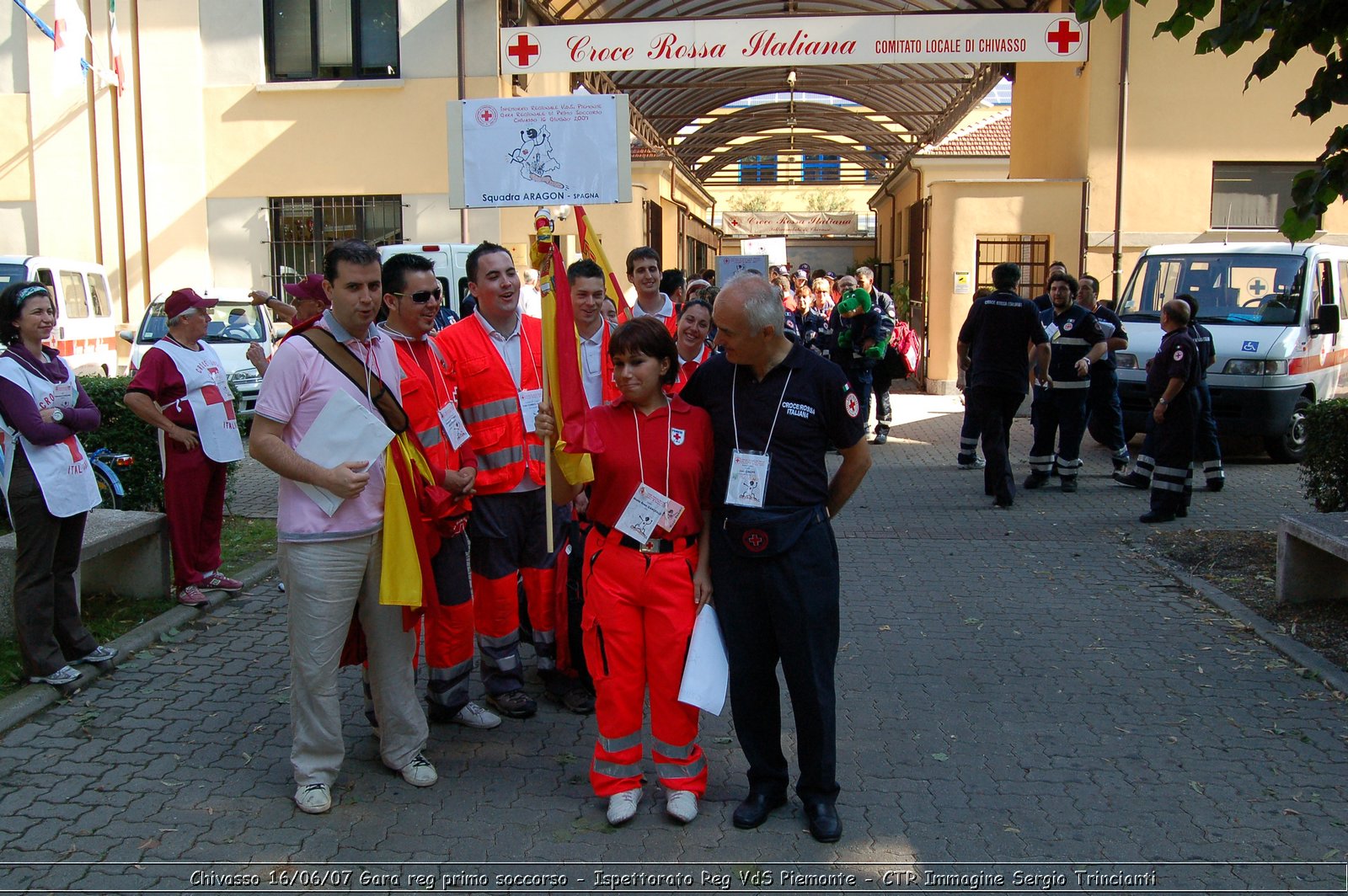 Chivasso - 16 giugno 2007 - Gara Regionale di Primo Soccorso  - Croce Rossa Italiana - Ispettorato Regionale Volontari del Soccorso Piemonte
