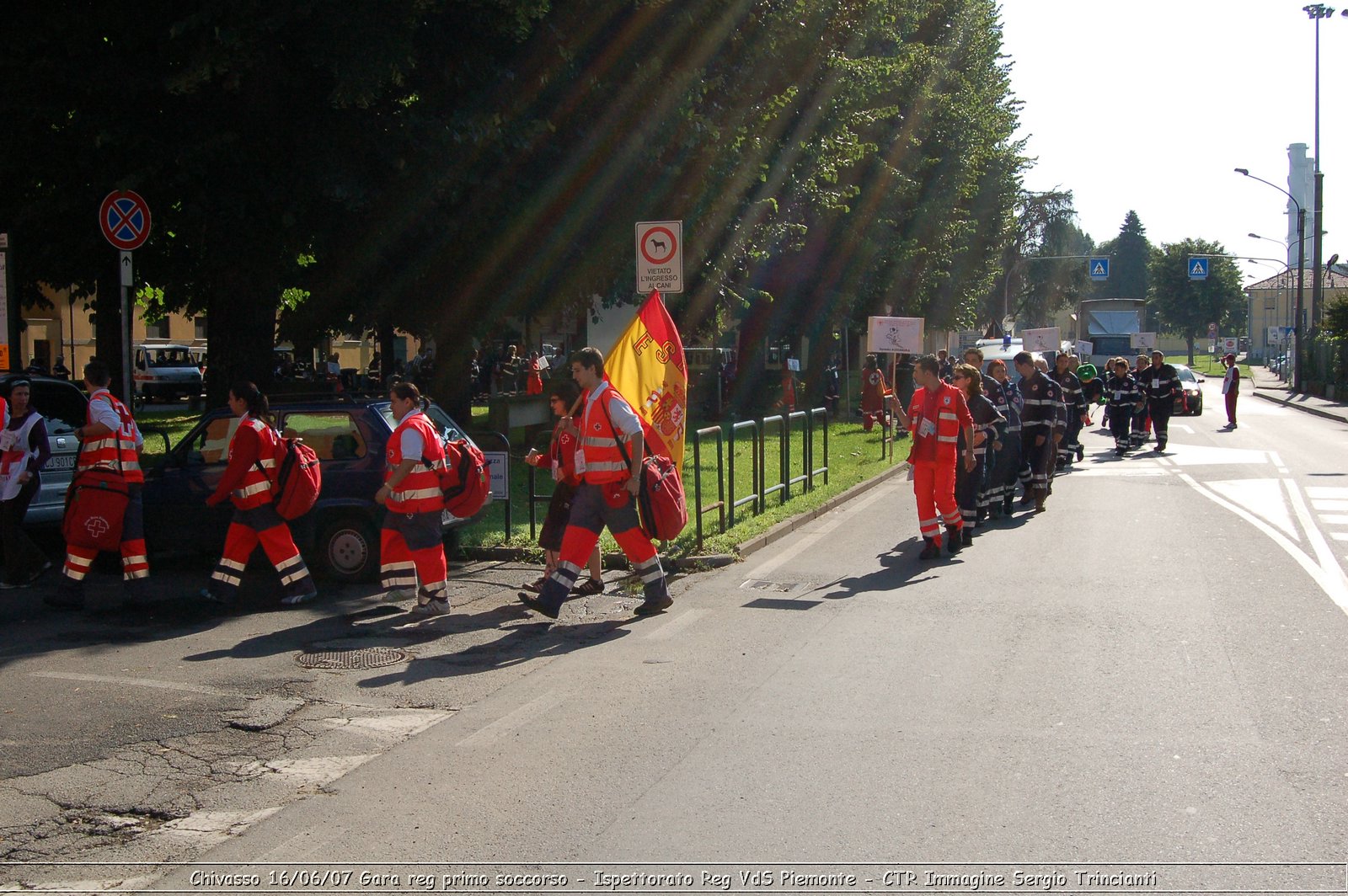 Chivasso - 16 giugno 2007 - Gara Regionale di Primo Soccorso  - Croce Rossa Italiana - Ispettorato Regionale Volontari del Soccorso Piemonte