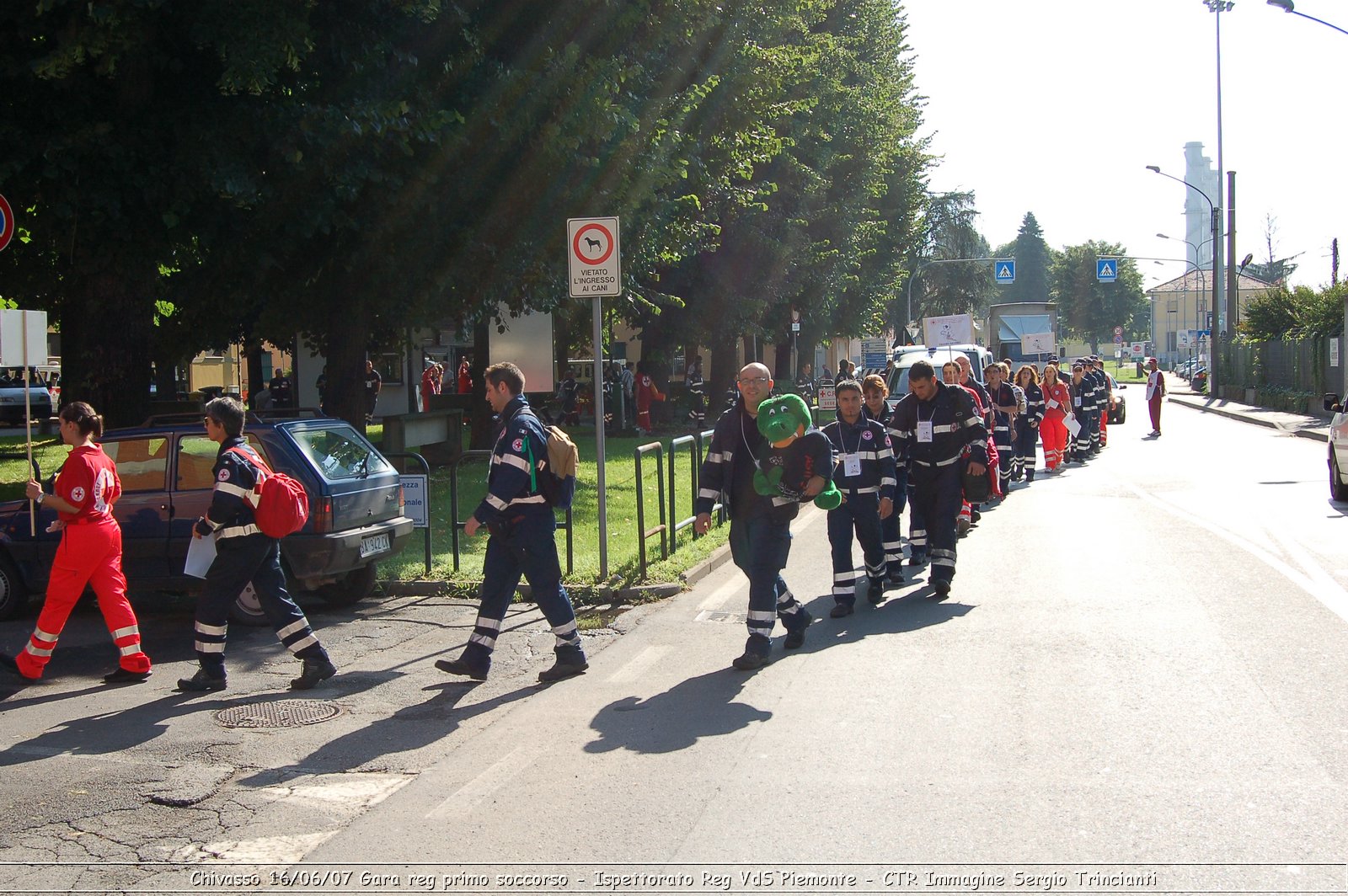 Chivasso - 16 giugno 2007 - Gara Regionale di Primo Soccorso  - Croce Rossa Italiana - Ispettorato Regionale Volontari del Soccorso Piemonte