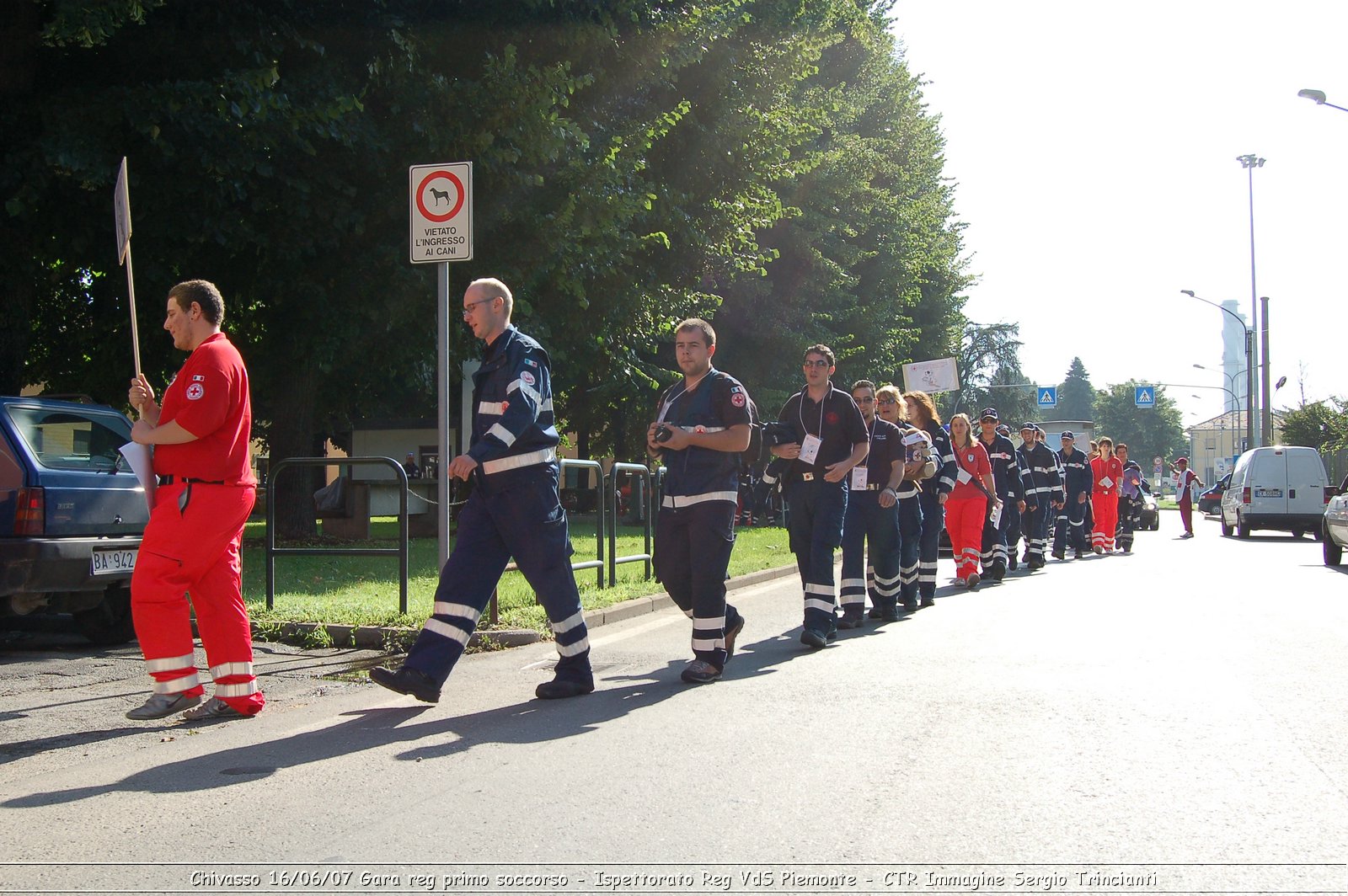 Chivasso - 16 giugno 2007 - Gara Regionale di Primo Soccorso  - Croce Rossa Italiana - Ispettorato Regionale Volontari del Soccorso Piemonte