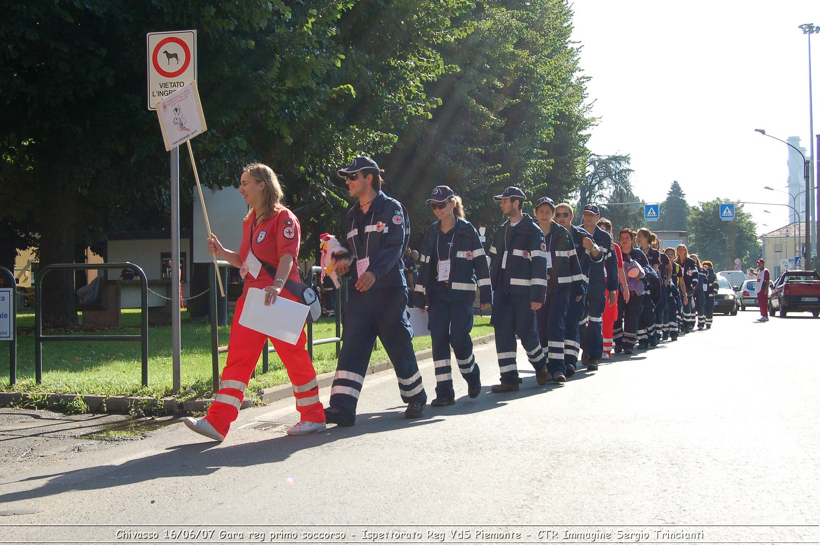 Chivasso - 16 giugno 2007 - Gara Regionale di Primo Soccorso  - Croce Rossa Italiana - Ispettorato Regionale Volontari del Soccorso Piemonte
