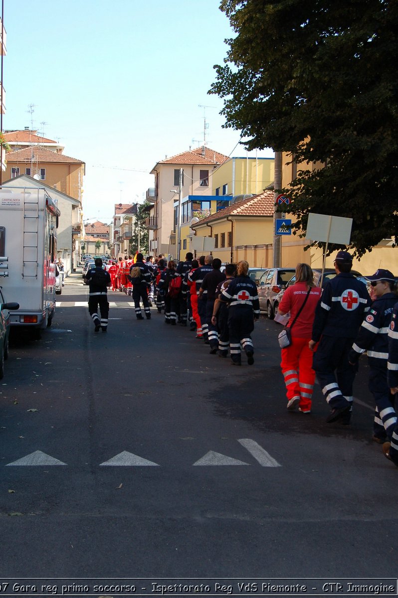 Chivasso - 16 giugno 2007 - Gara Regionale di Primo Soccorso  - Croce Rossa Italiana - Ispettorato Regionale Volontari del Soccorso Piemonte