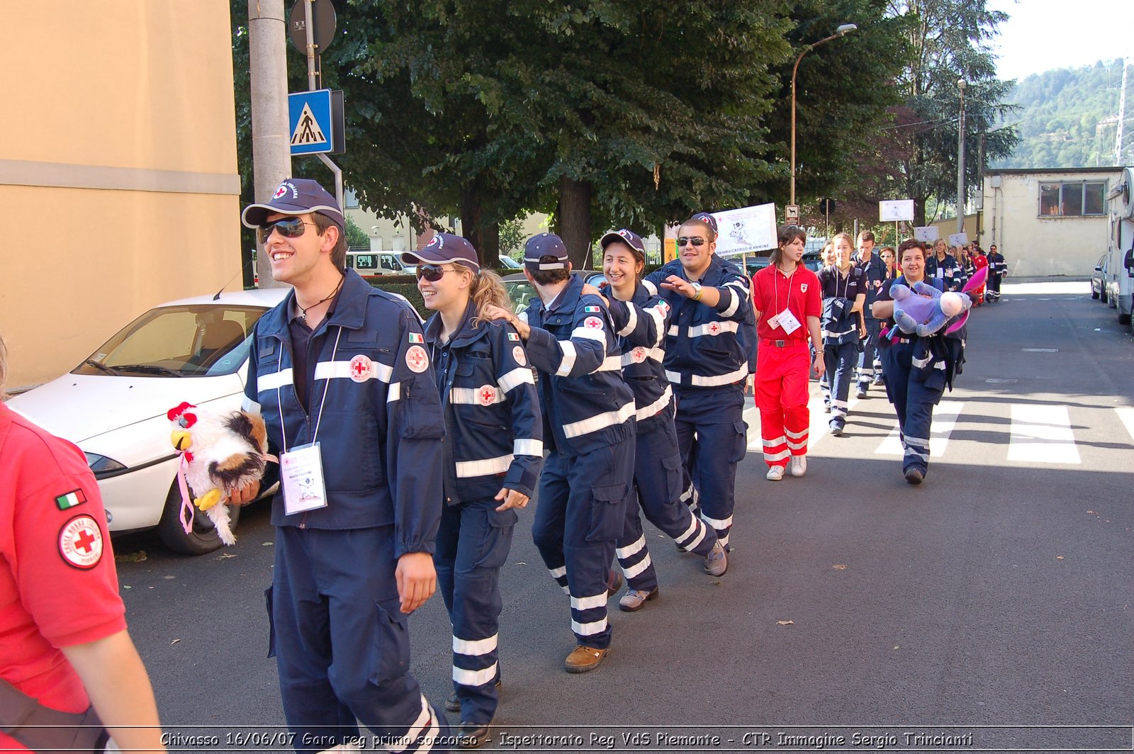Chivasso - 16 giugno 2007 - Gara Regionale di Primo Soccorso  - Croce Rossa Italiana - Ispettorato Regionale Volontari del Soccorso Piemonte