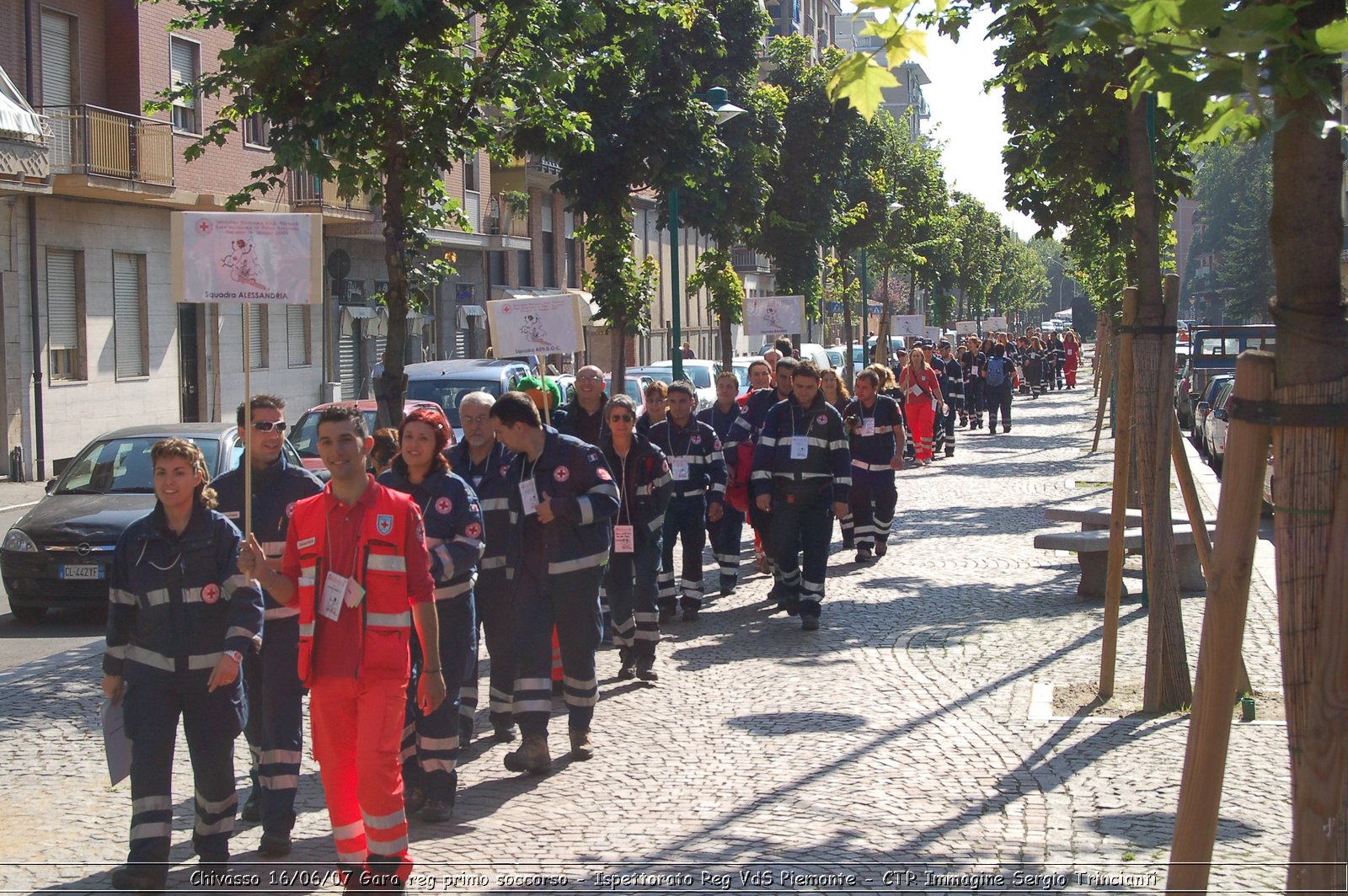 Chivasso - 16 giugno 2007 - Gara Regionale di Primo Soccorso  - Croce Rossa Italiana - Ispettorato Regionale Volontari del Soccorso Piemonte