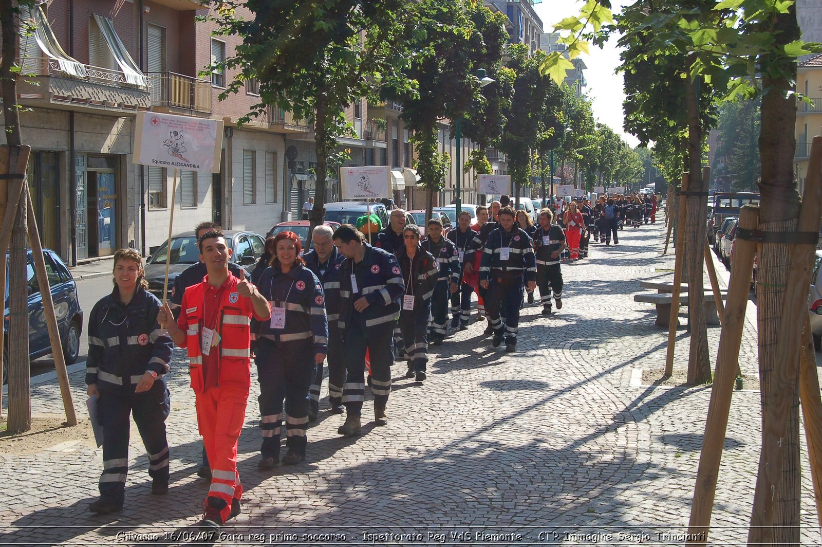 Chivasso - 16 giugno 2007 - Gara Regionale di Primo Soccorso  - Croce Rossa Italiana - Ispettorato Regionale Volontari del Soccorso Piemonte
