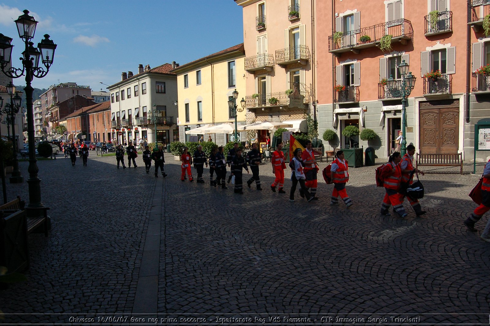 Chivasso - 16 giugno 2007 - Gara Regionale di Primo Soccorso  - Croce Rossa Italiana - Ispettorato Regionale Volontari del Soccorso Piemonte