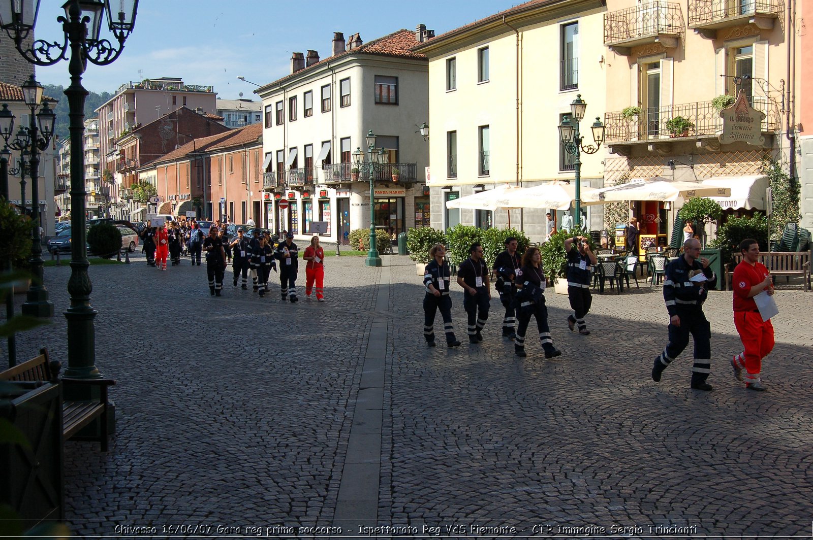 Chivasso - 16 giugno 2007 - Gara Regionale di Primo Soccorso  - Croce Rossa Italiana - Ispettorato Regionale Volontari del Soccorso Piemonte