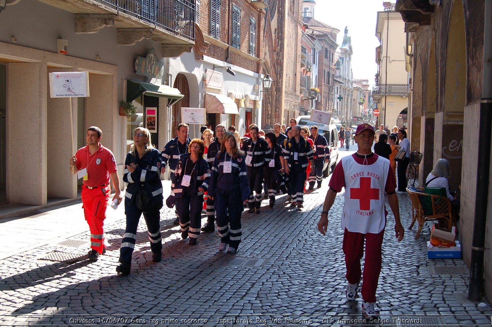 Chivasso - 16 giugno 2007 - Gara Regionale di Primo Soccorso  - Croce Rossa Italiana - Ispettorato Regionale Volontari del Soccorso Piemonte