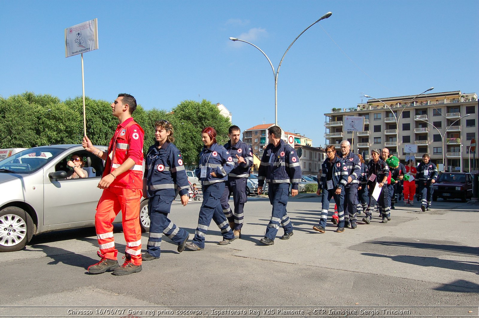 Chivasso - 16 giugno 2007 - Gara Regionale di Primo Soccorso  - Croce Rossa Italiana - Ispettorato Regionale Volontari del Soccorso Piemonte