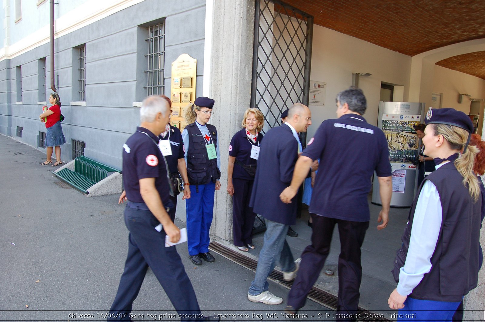 Chivasso - 16 giugno 2007 - Gara Regionale di Primo Soccorso  - Croce Rossa Italiana - Ispettorato Regionale Volontari del Soccorso Piemonte