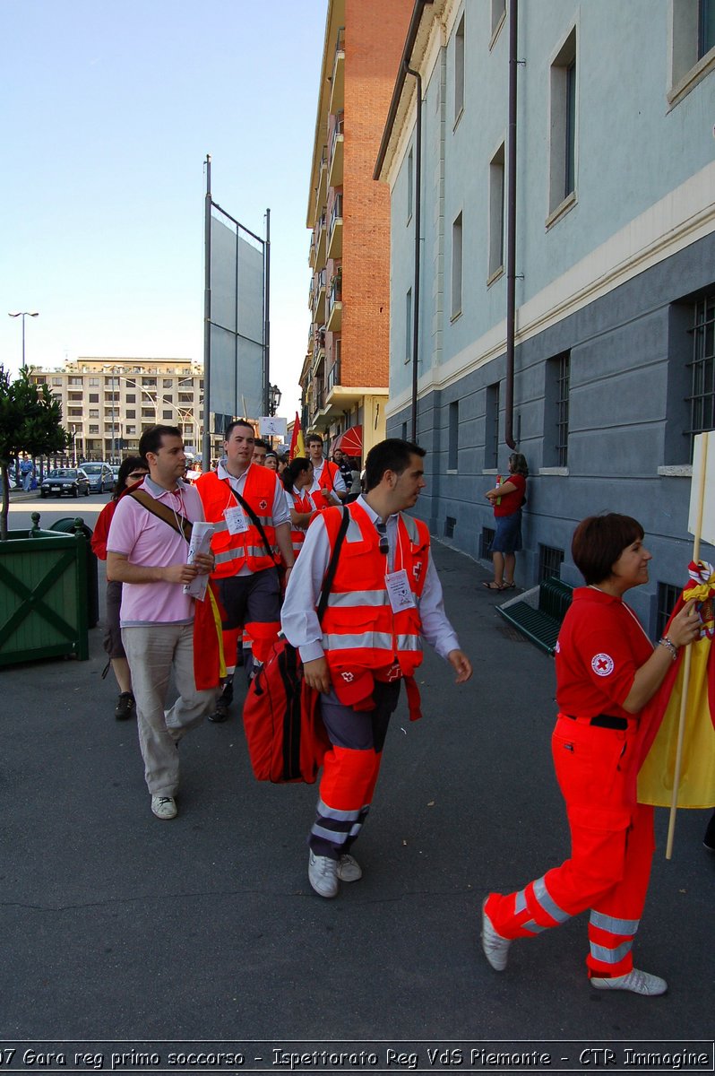 Chivasso - 16 giugno 2007 - Gara Regionale di Primo Soccorso  - Croce Rossa Italiana - Ispettorato Regionale Volontari del Soccorso Piemonte
