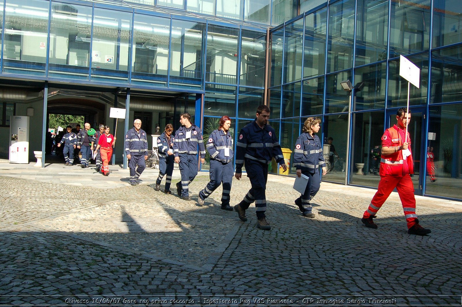 Chivasso - 16 giugno 2007 - Gara Regionale di Primo Soccorso  - Croce Rossa Italiana - Ispettorato Regionale Volontari del Soccorso Piemonte