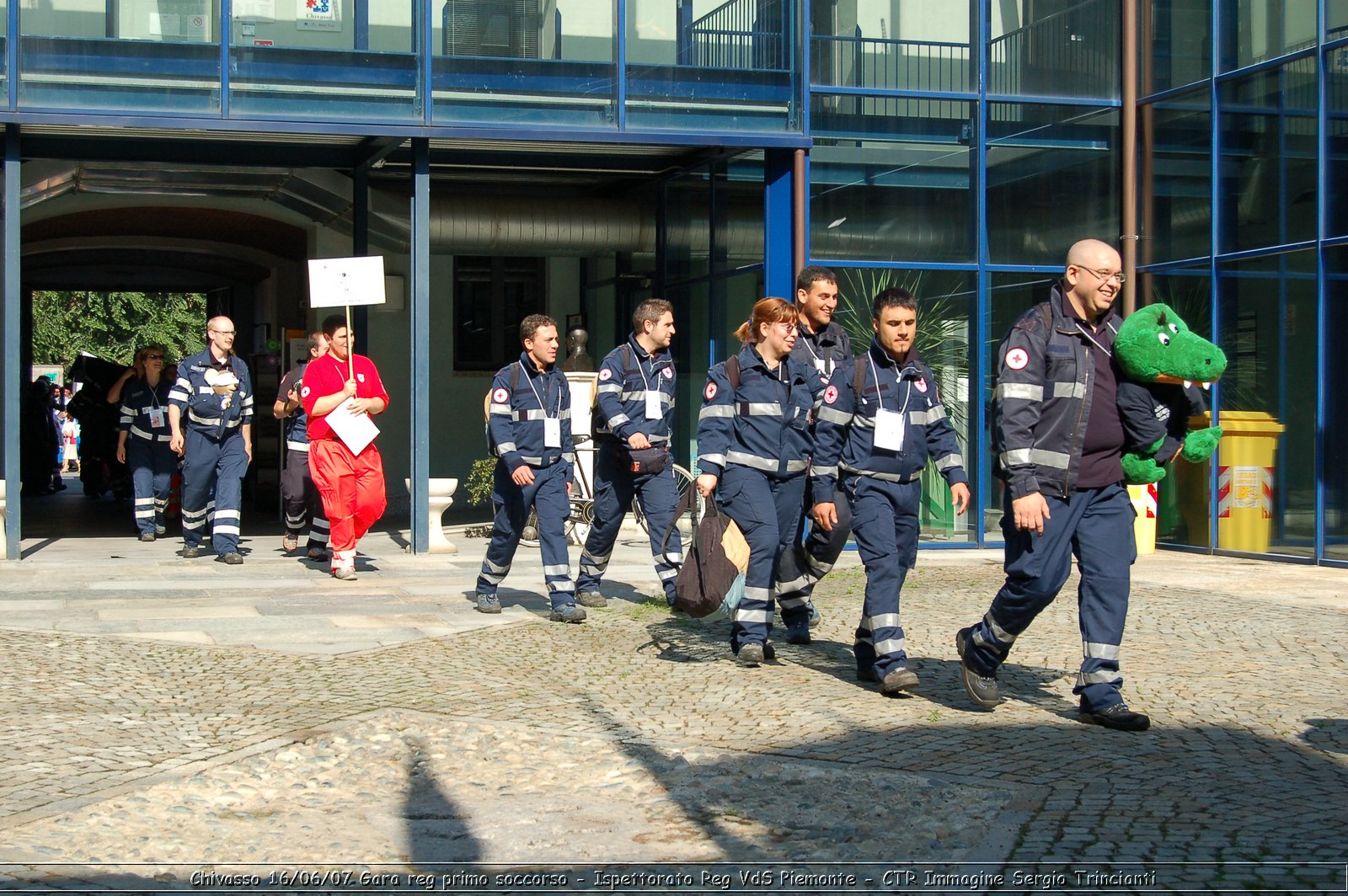 Chivasso - 16 giugno 2007 - Gara Regionale di Primo Soccorso  - Croce Rossa Italiana - Ispettorato Regionale Volontari del Soccorso Piemonte