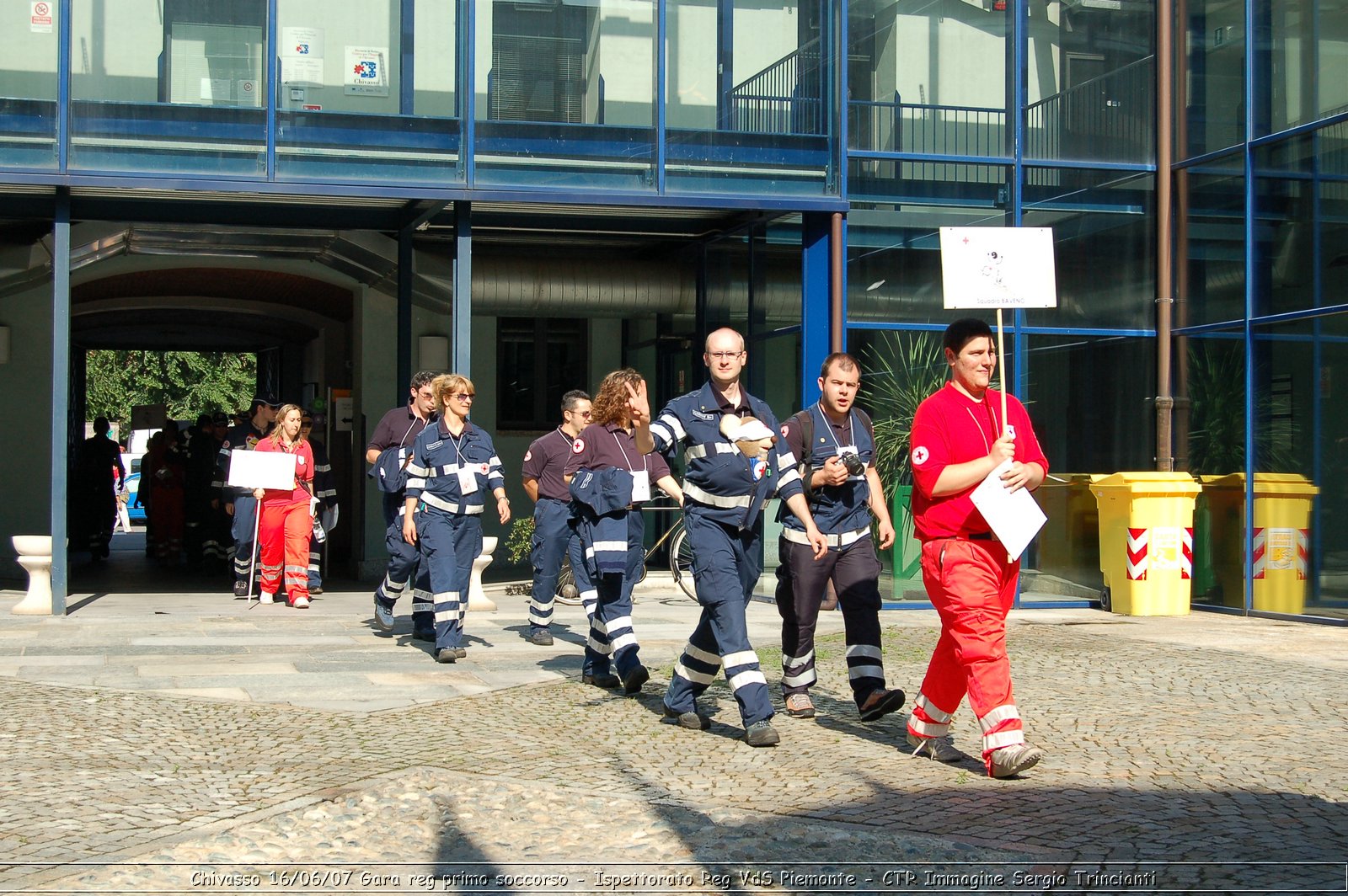 Chivasso - 16 giugno 2007 - Gara Regionale di Primo Soccorso  - Croce Rossa Italiana - Ispettorato Regionale Volontari del Soccorso Piemonte