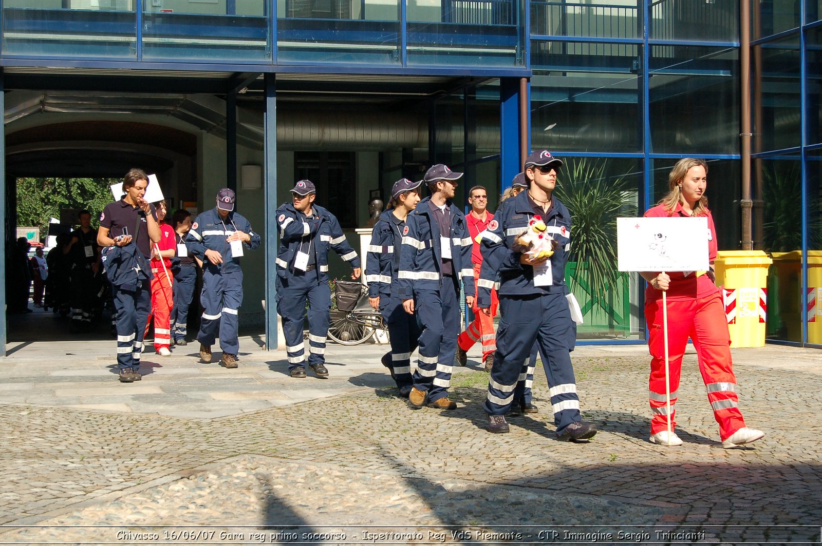 Chivasso - 16 giugno 2007 - Gara Regionale di Primo Soccorso  - Croce Rossa Italiana - Ispettorato Regionale Volontari del Soccorso Piemonte