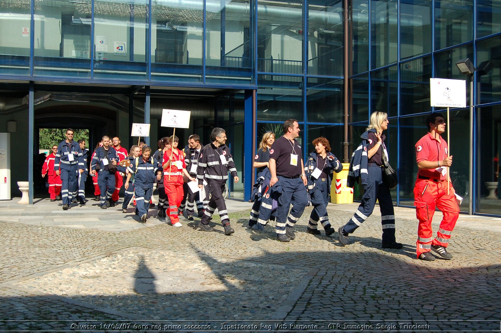 Chivasso - 16 giugno 2007 - Gara Regionale di Primo Soccorso  - Croce Rossa Italiana - Ispettorato Regionale Volontari del Soccorso Piemonte